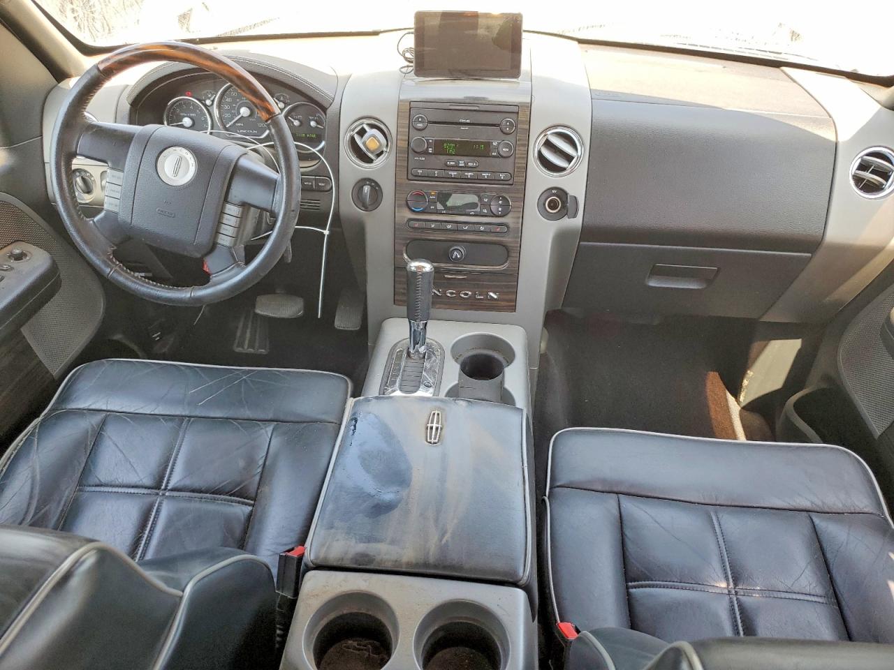 2007 Lincoln Mark Lt Black vin: 5LTPW18527FJ01581