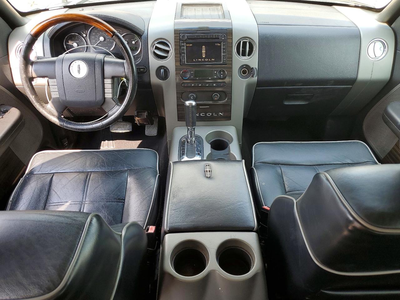 2007 Lincoln Mark Lt Black vin: 5LTPW18527FJ05081