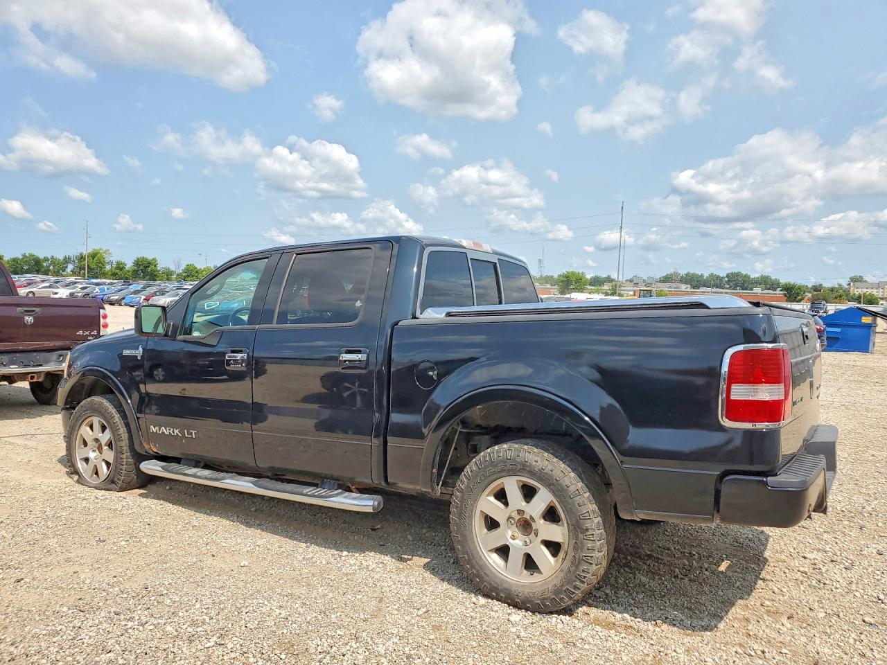 2007 Lincoln Mark Lt Black vin: 5LTPW18527FJ05081