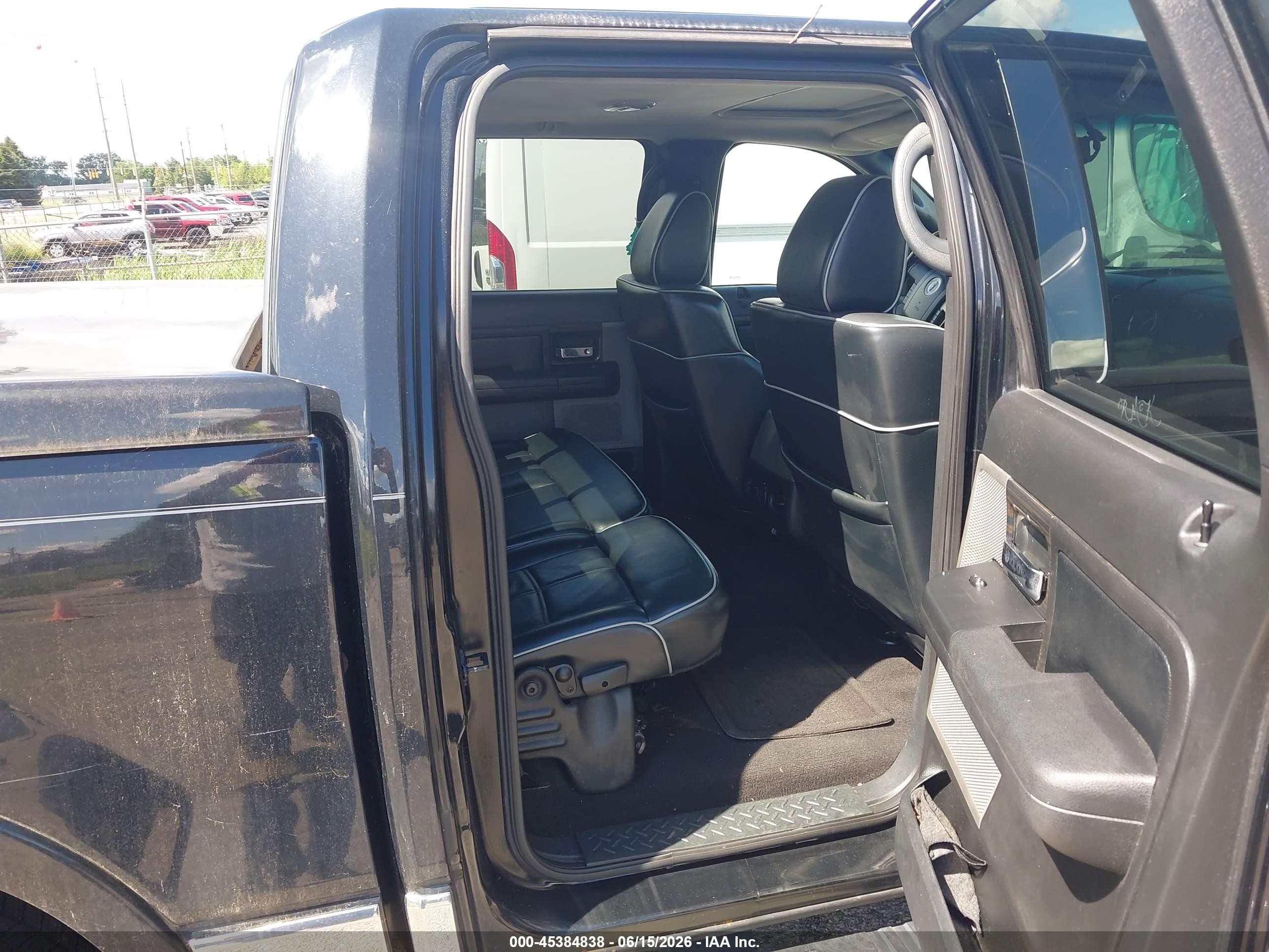 2008 Lincoln Mark Lt Black vin: 5LTPW18558FJ01964