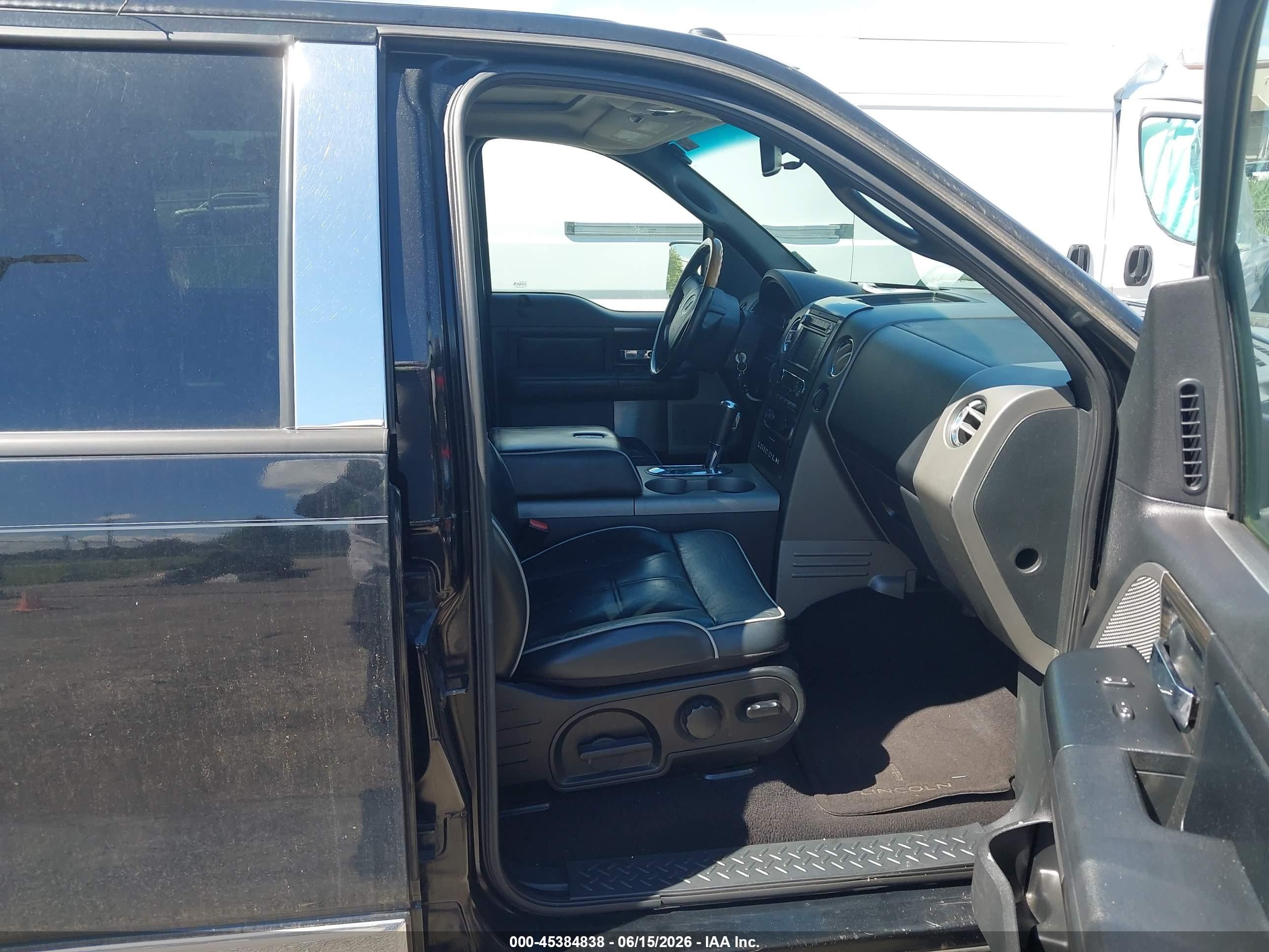 2008 Lincoln Mark Lt Black vin: 5LTPW18558FJ01964