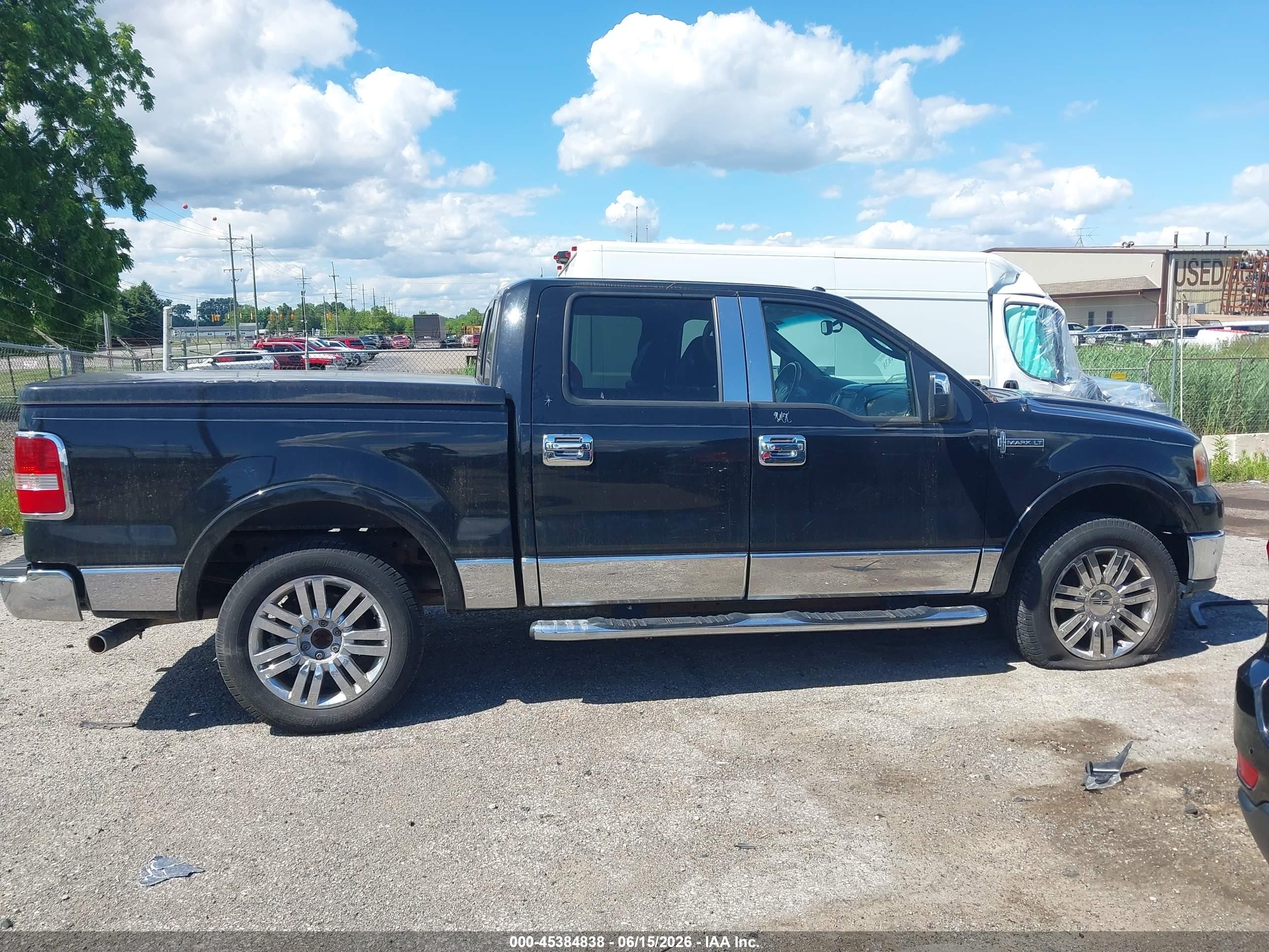 2008 Lincoln Mark Lt Black vin: 5LTPW18558FJ01964