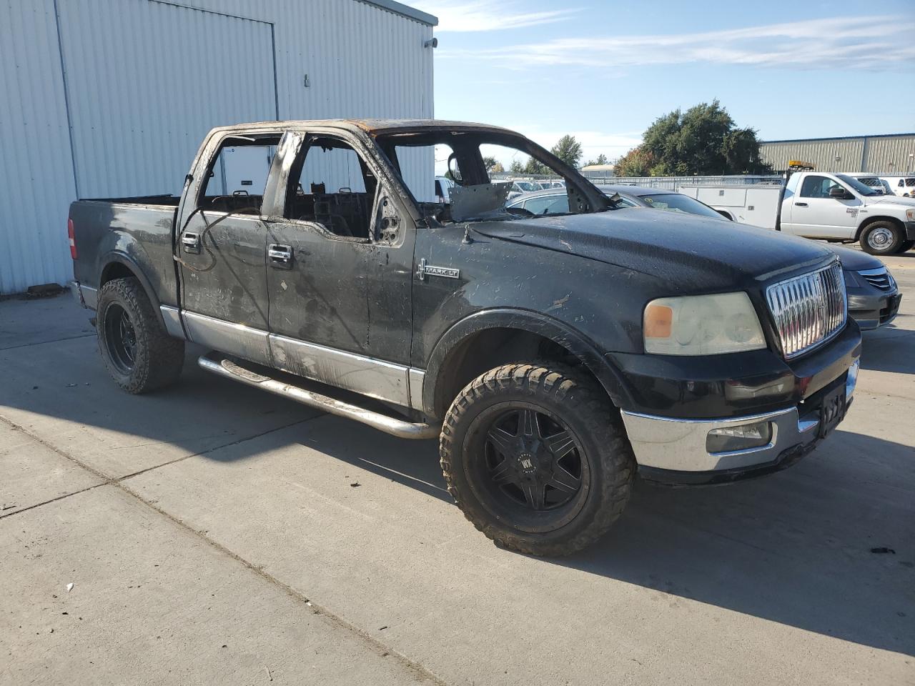 2006 Lincoln Mark Lt Black vin: 5LTPW18586FJ00448
