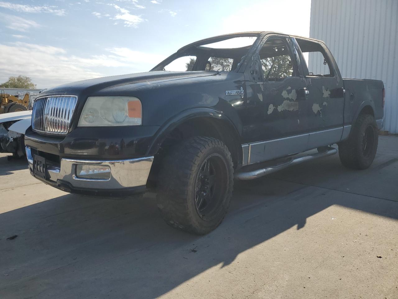2006 Lincoln Mark Lt Black vin: 5LTPW18586FJ00448