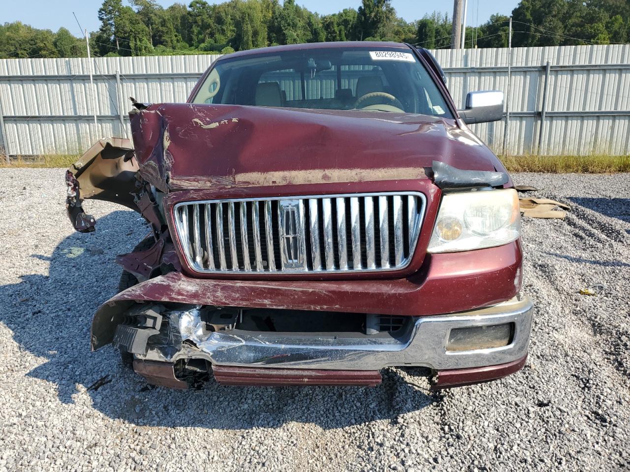 2006 Lincoln Mark Lt Red vin: 5LTPW18586FJ09540