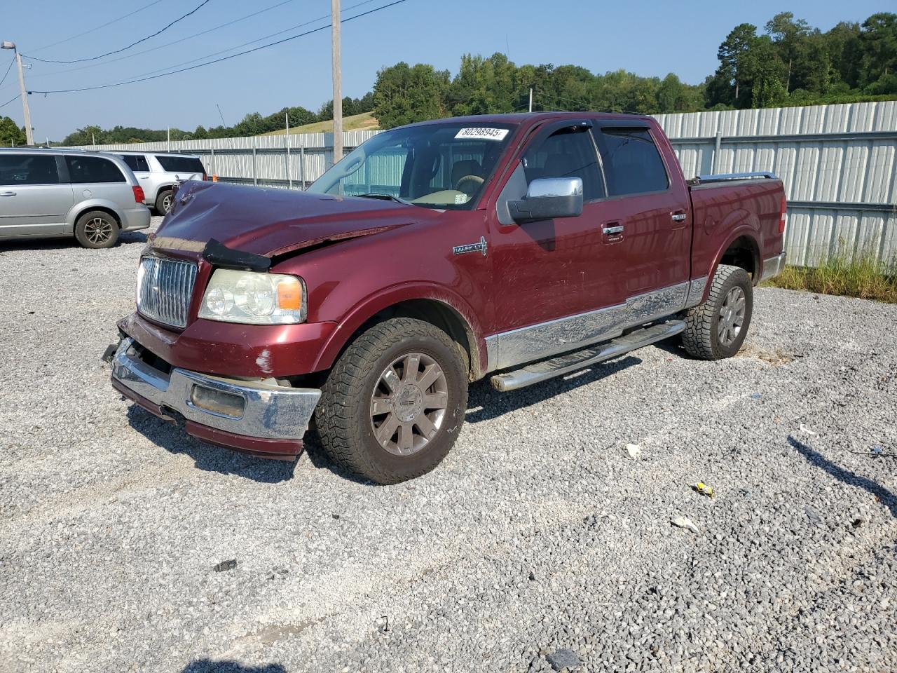 2006 Lincoln Mark Lt Red vin: 5LTPW18586FJ09540