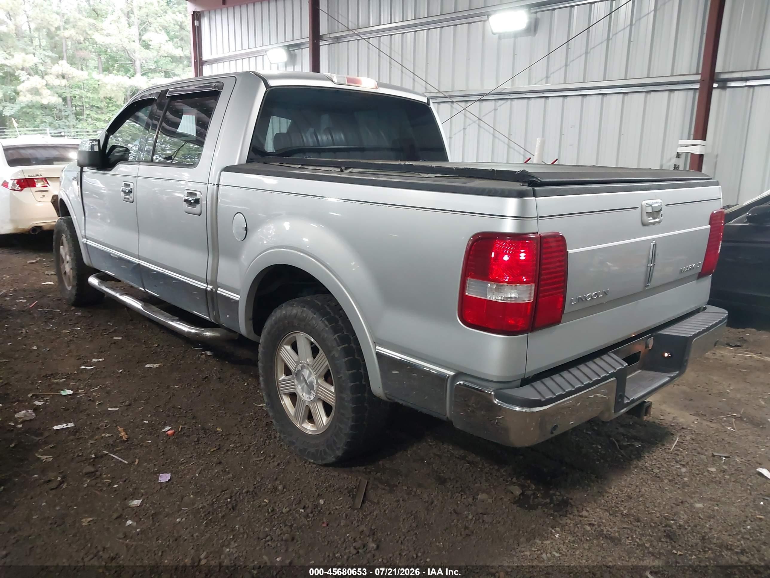 2006 Lincoln Mark Lt   Silver vin: 5LTPW185X6FJ02864