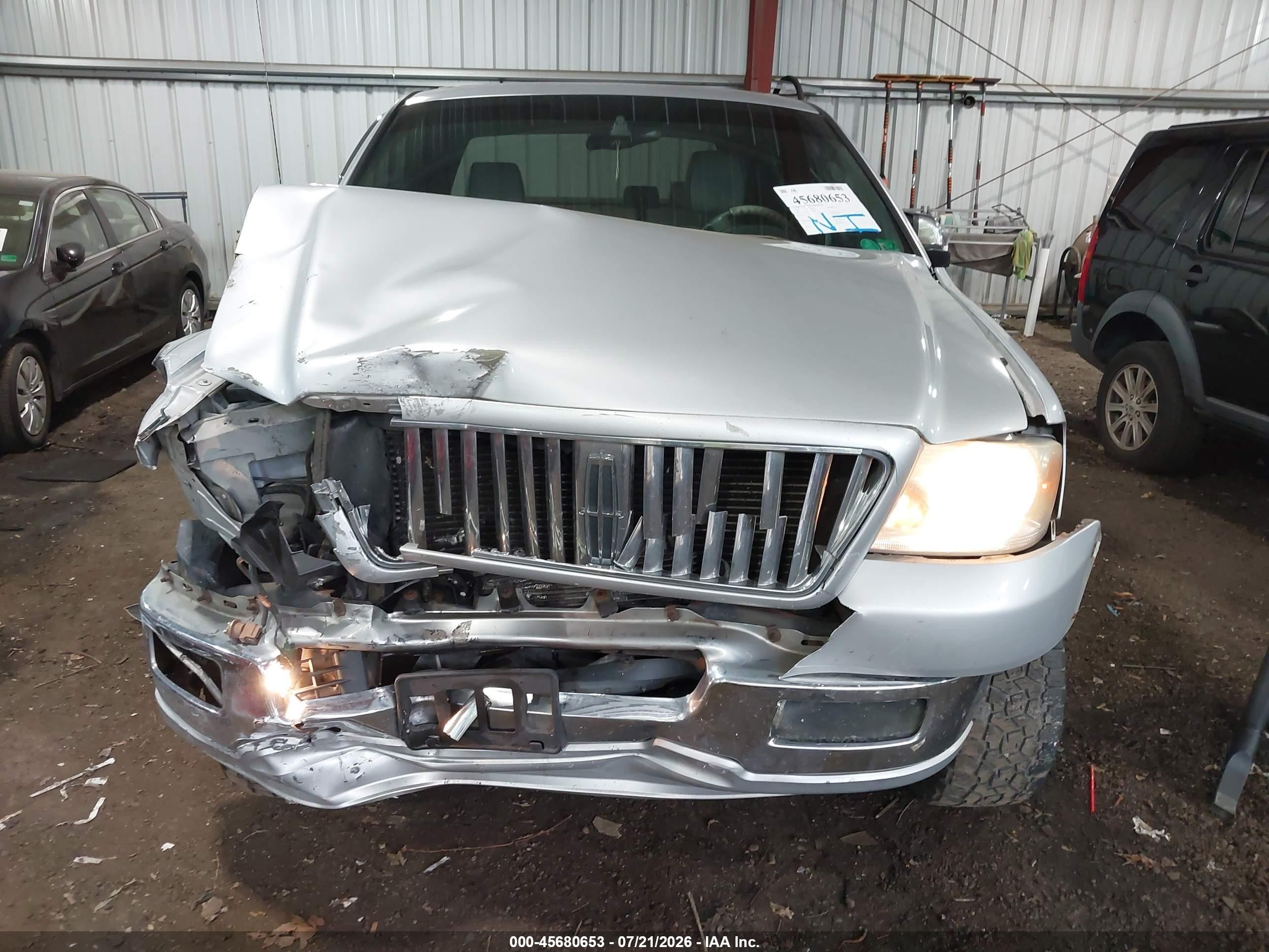 2006 Lincoln Mark Lt   Silver vin: 5LTPW185X6FJ02864