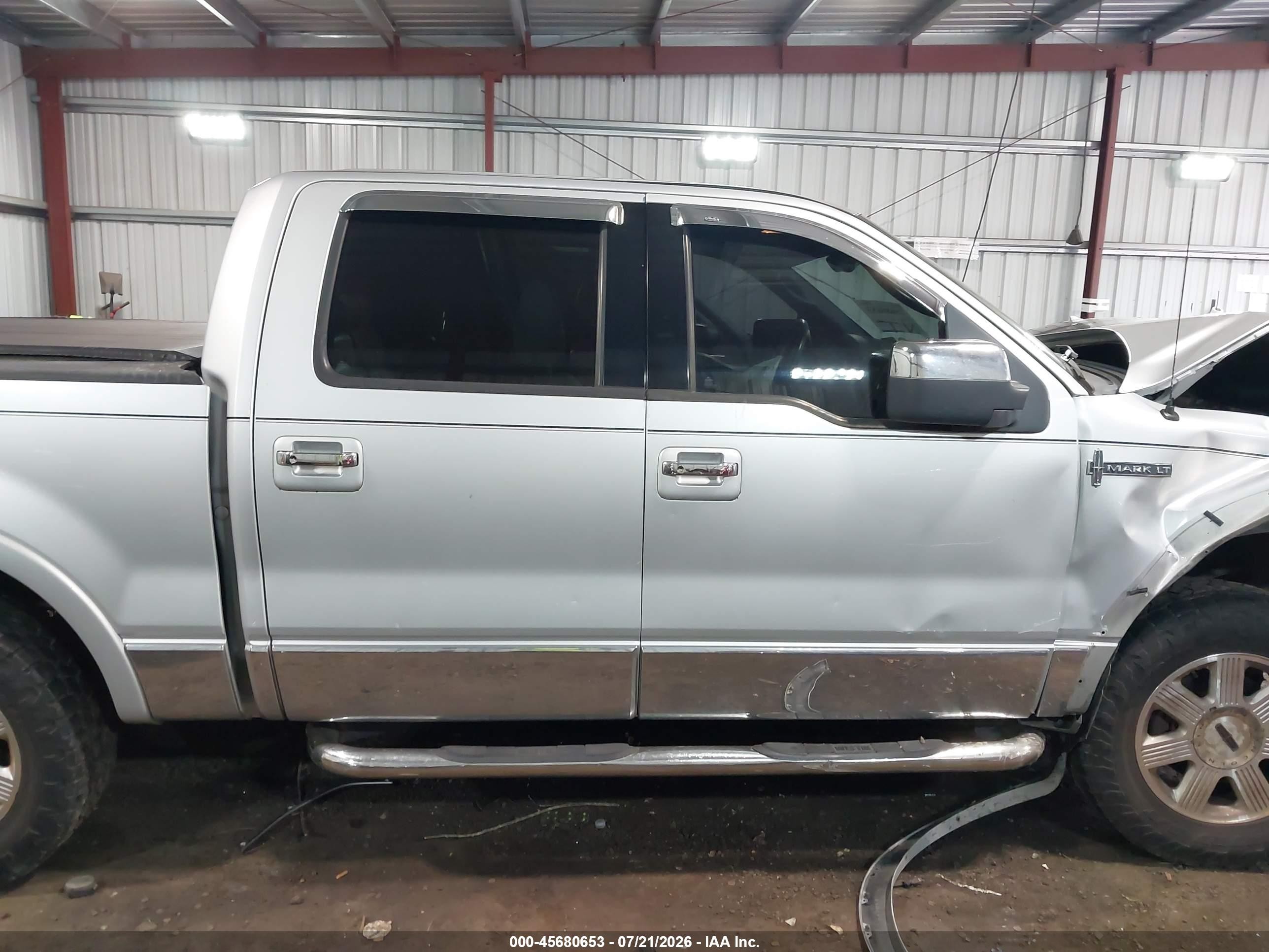 2006 Lincoln Mark Lt   Silver vin: 5LTPW185X6FJ02864
