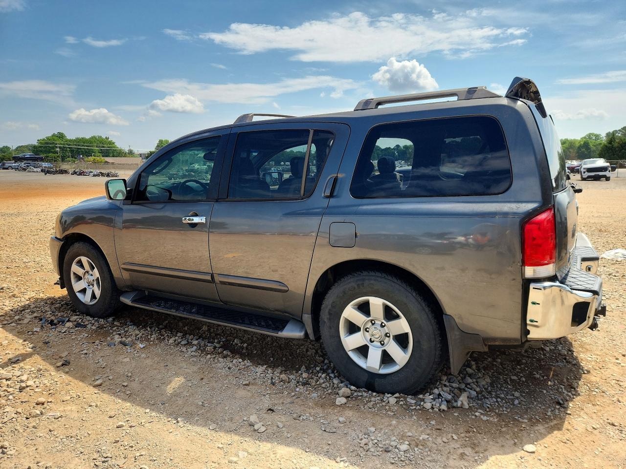 2004 Nissan Armada Se Серый vin: 5N1AA08A14N744080