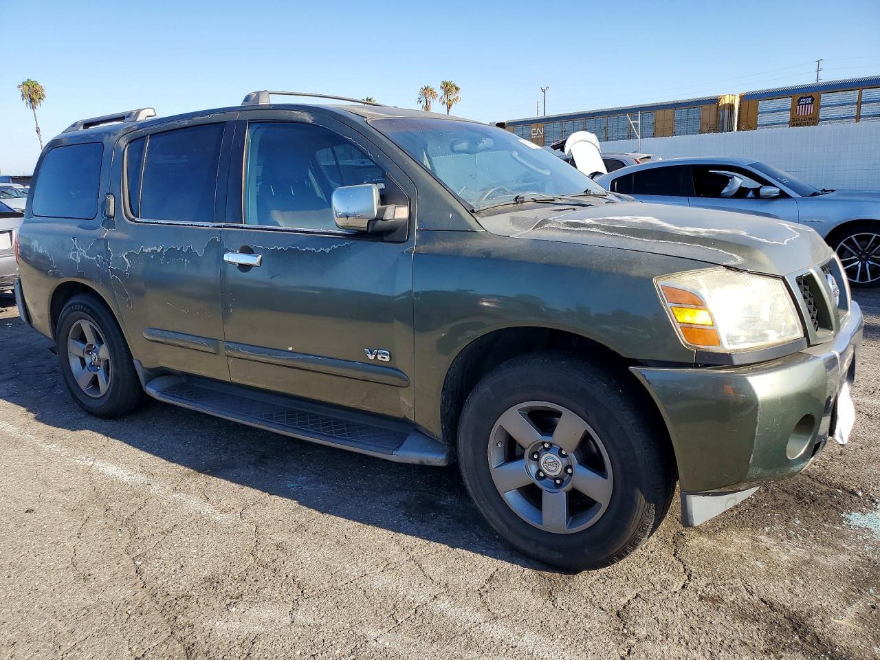 2005 Nissan Armada Se Green vin: 5N1AA08A15N700467