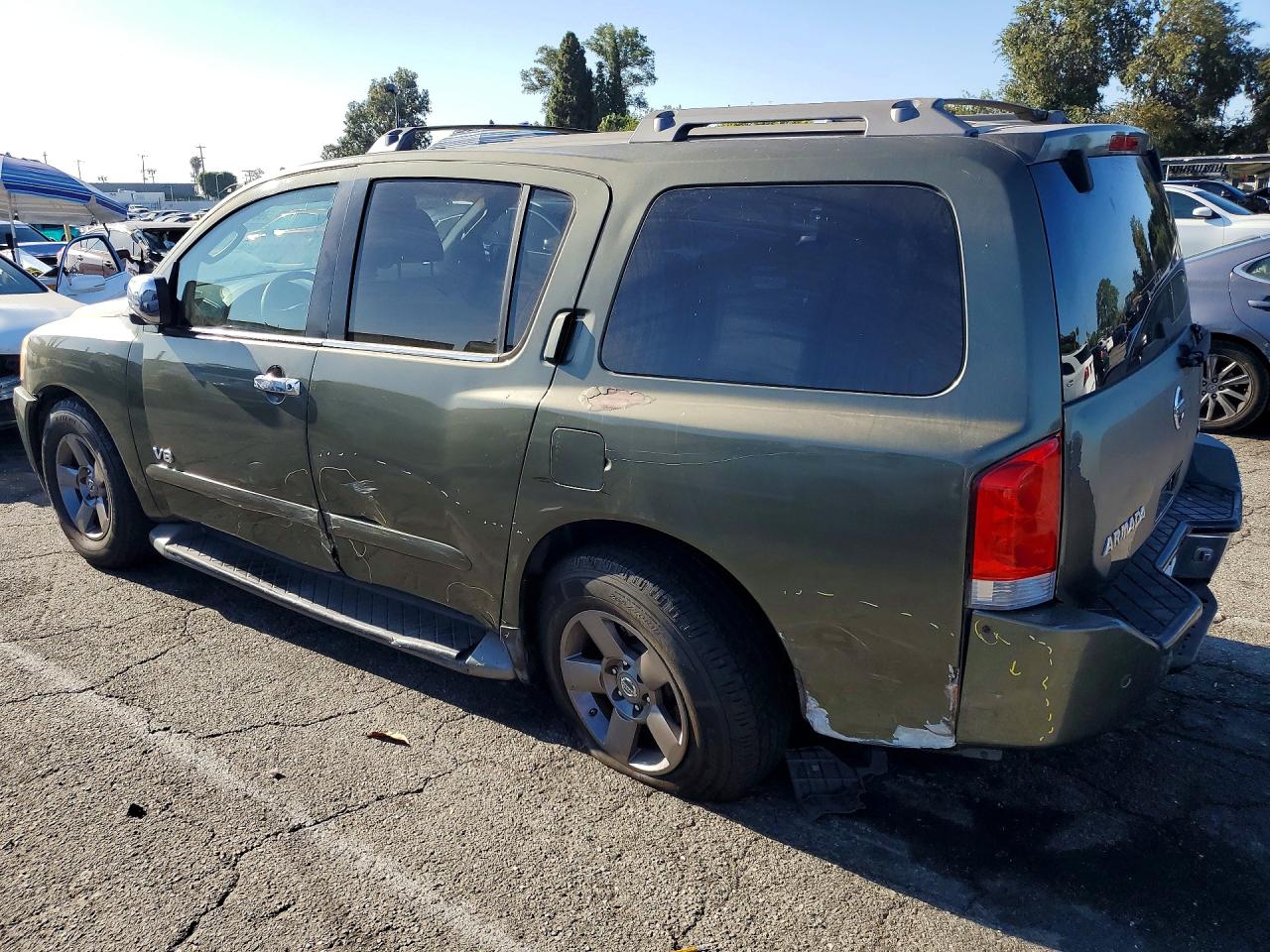 2005 Nissan Armada Se Green vin: 5N1AA08A15N700467