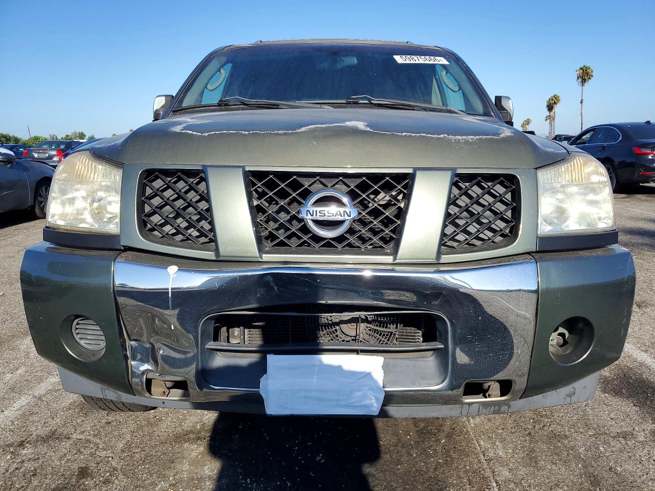 2005 Nissan Armada Se Green vin: 5N1AA08A15N700467