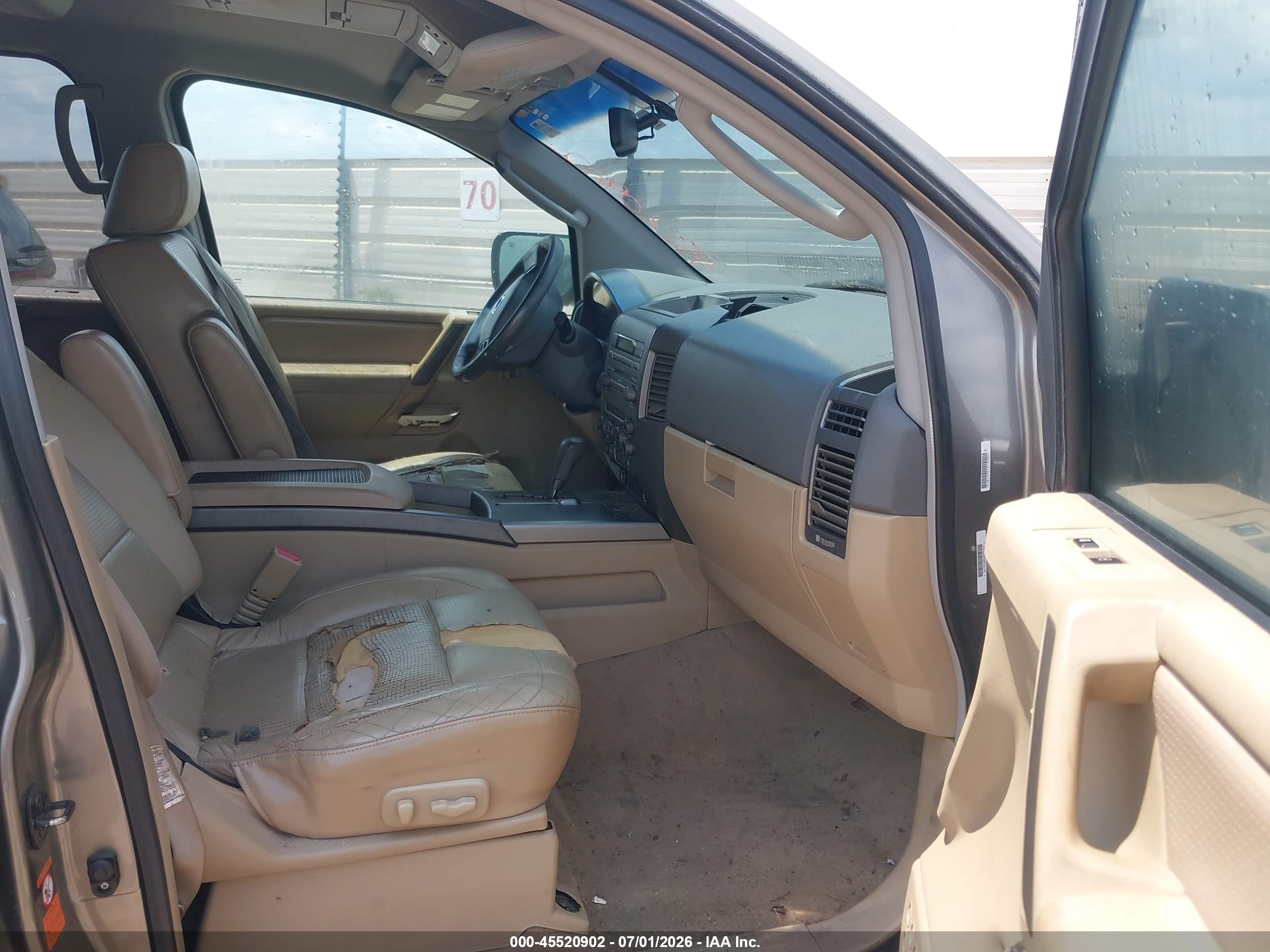 2006 Nissan Armada Se Gray vin: 5N1AA08A16N727573