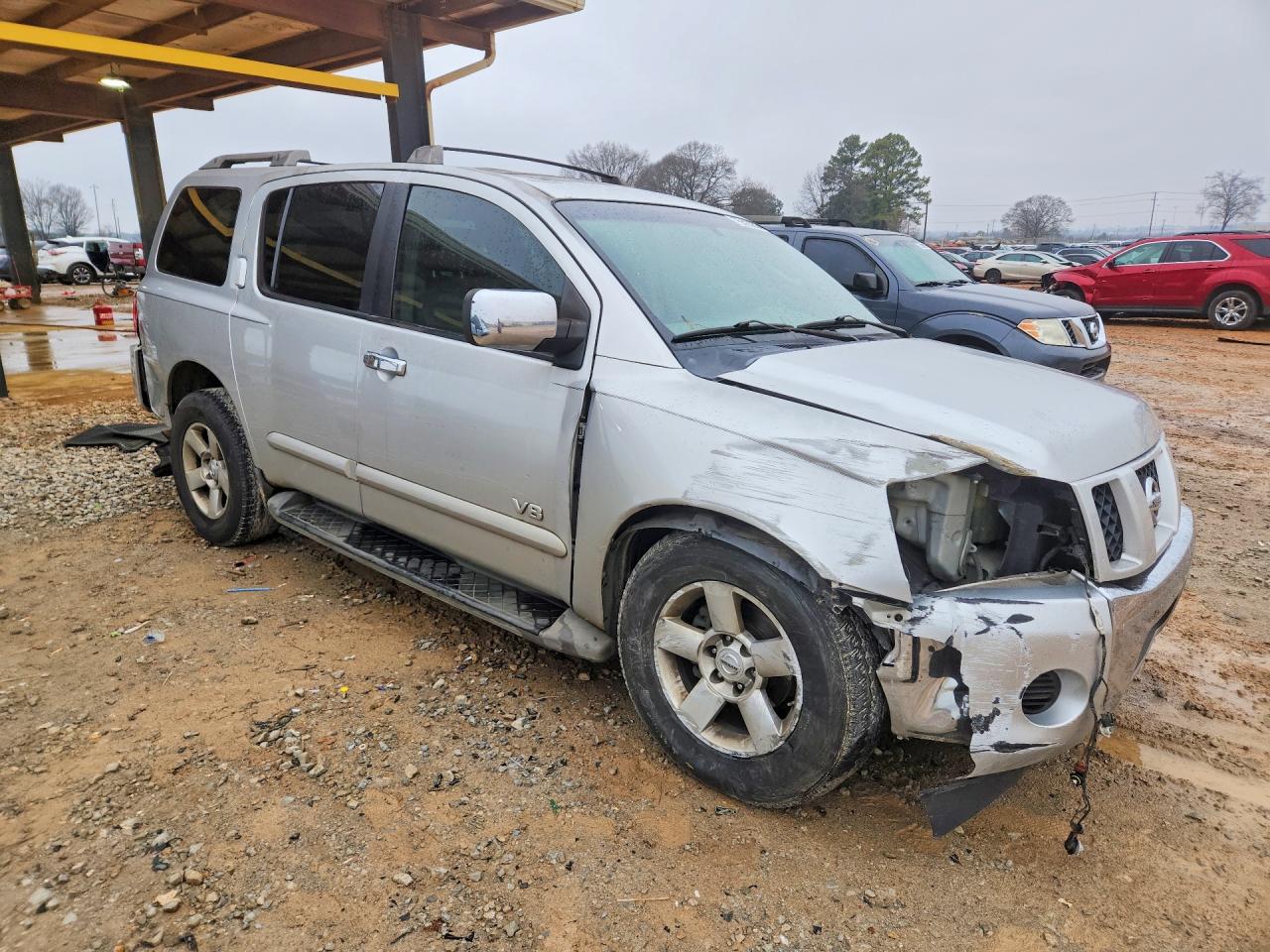 2006 Nissan Armada Se Silver vin: 5N1AA08A26N705095