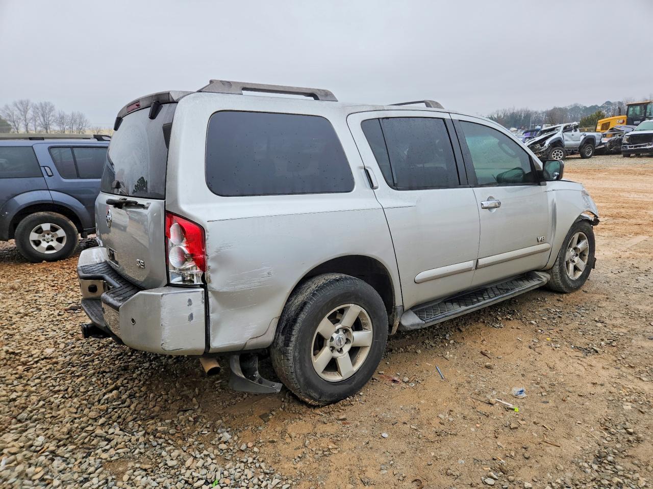 2006 Nissan Armada Se Silver vin: 5N1AA08A26N705095