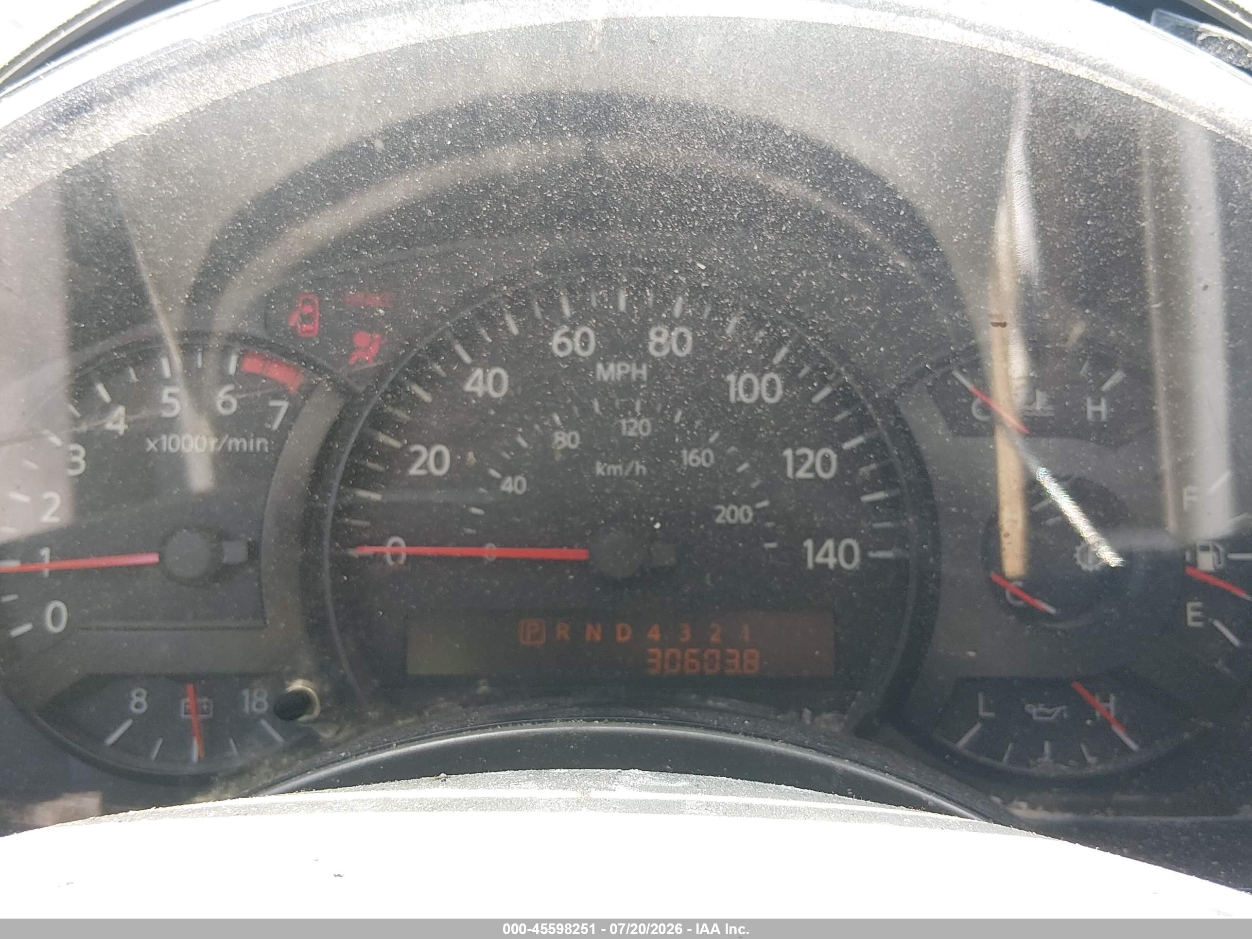 2006 Nissan Armada Le Black vin: 5N1AA08A26N730773