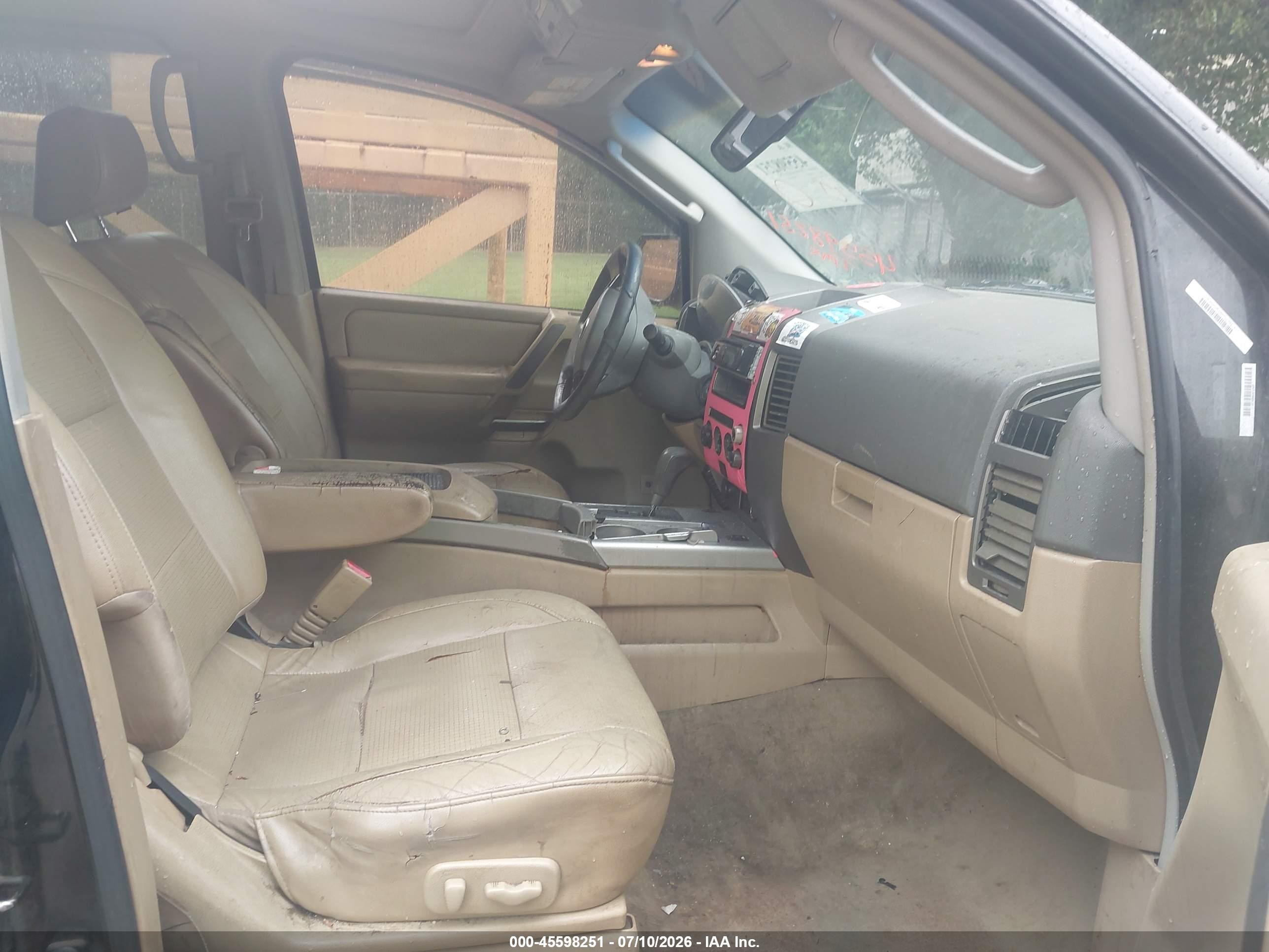 2006 Nissan Armada Le Black vin: 5N1AA08A26N730773