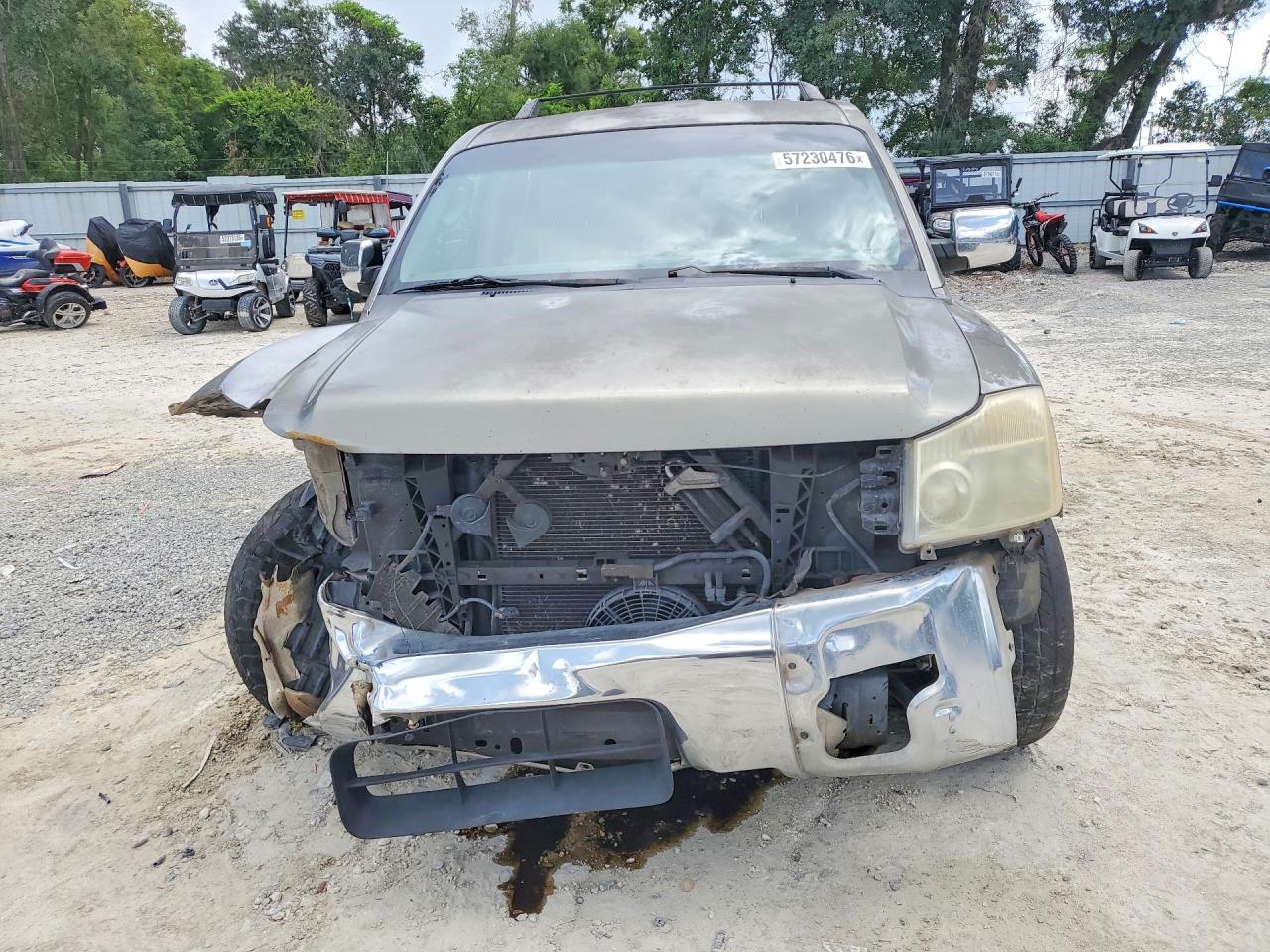 2006 Nissan Armada Se Gray vin: 5N1AA08A36N743080