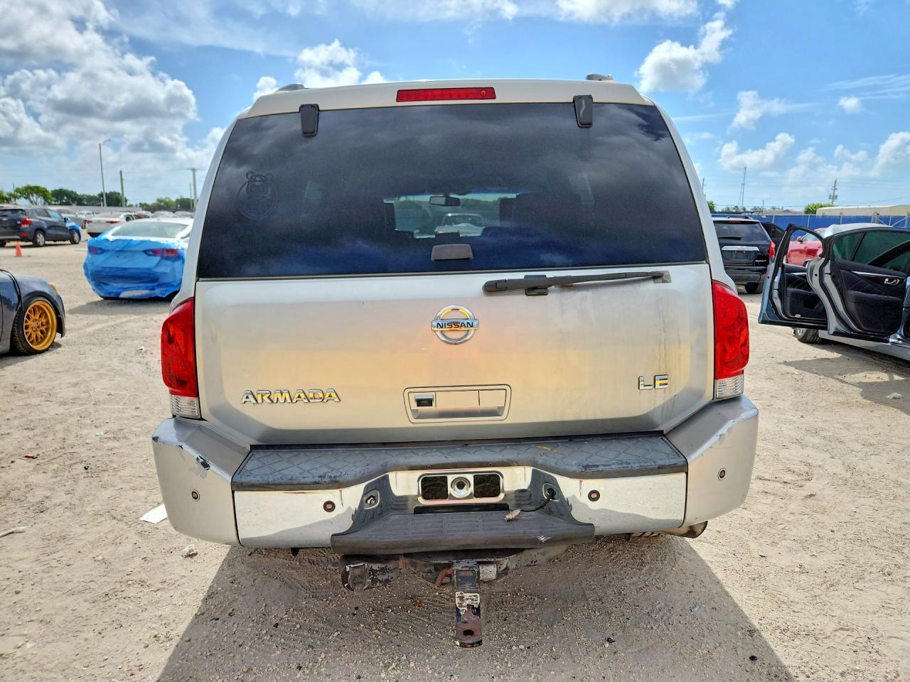 2006 Nissan Armada Se Gray vin: 5N1AA08A46N719984