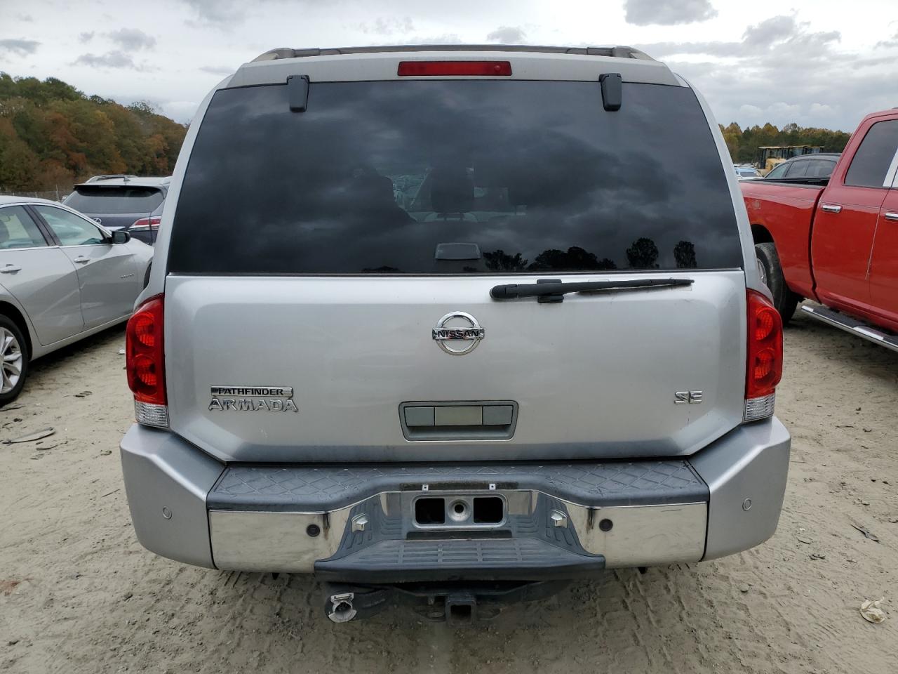 2004 Nissan Armada Se Серебряный vin: 5N1AA08A64N740168