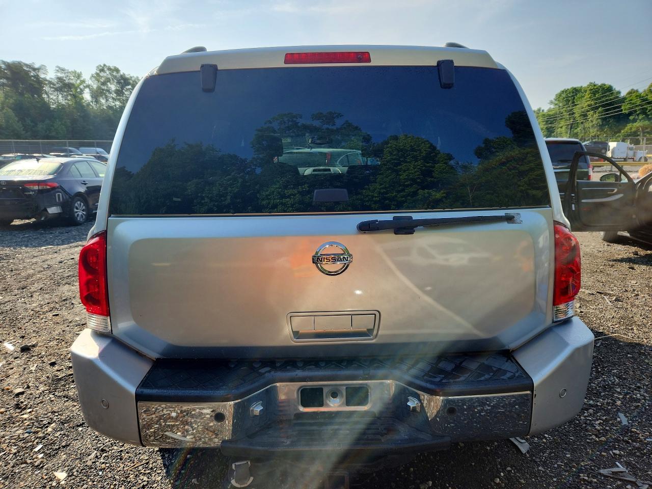 2005 Nissan Armada Se Silver vin: 5N1AA08A65N718236