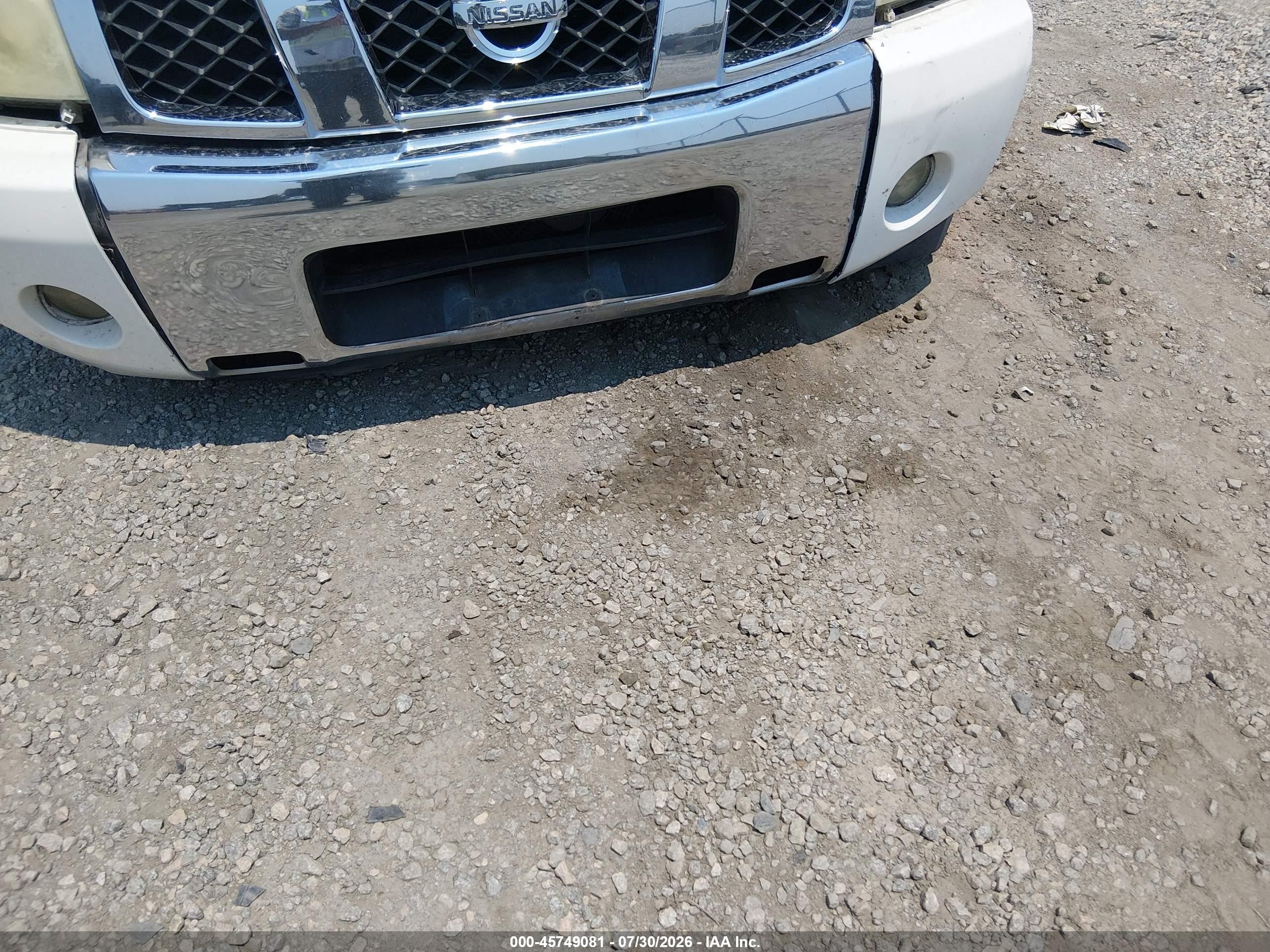 2006 Nissan Armada Le White vin: 5N1AA08A66N737757