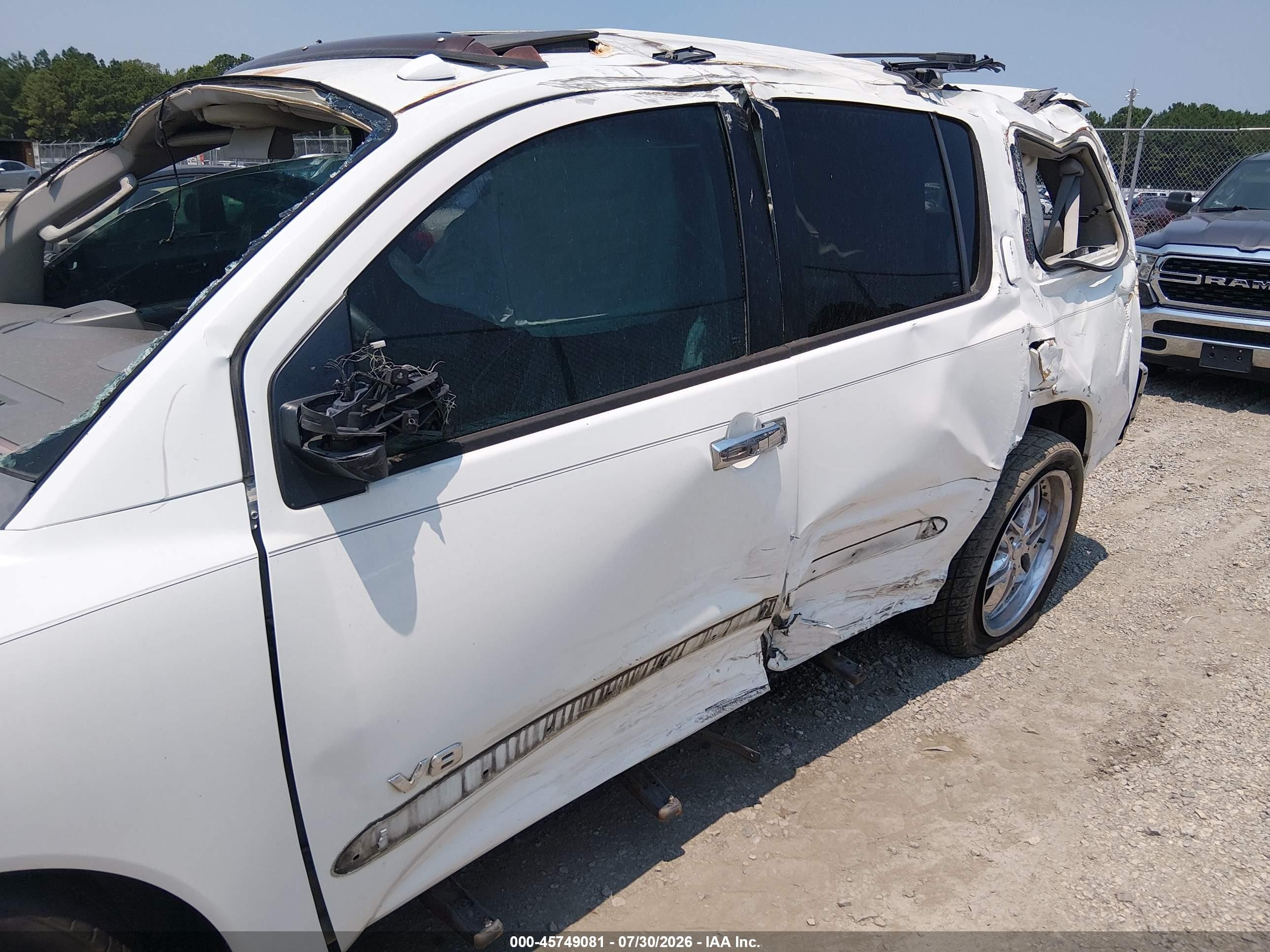 2006 Nissan Armada Le White vin: 5N1AA08A66N737757