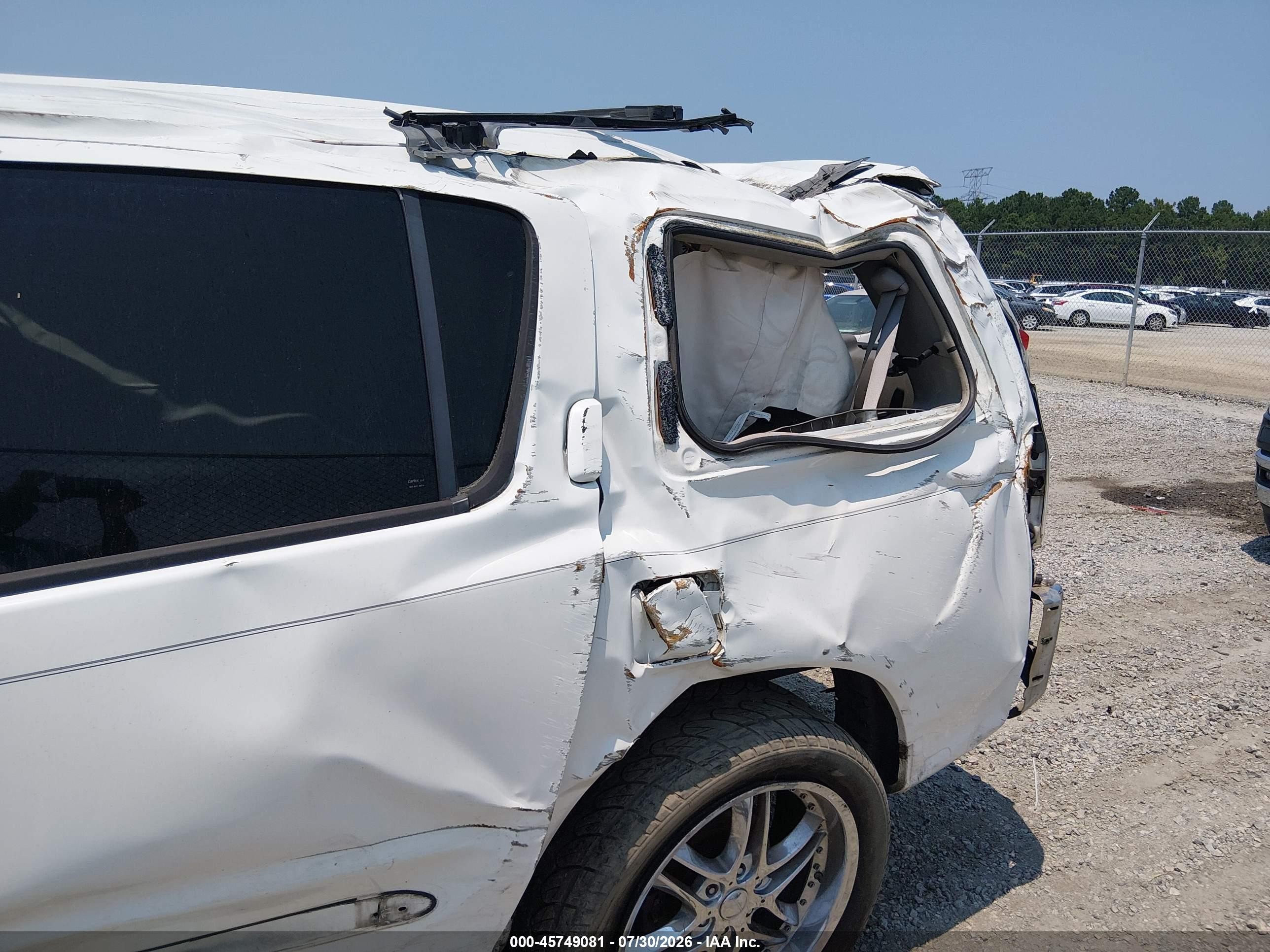 2006 Nissan Armada Le White vin: 5N1AA08A66N737757