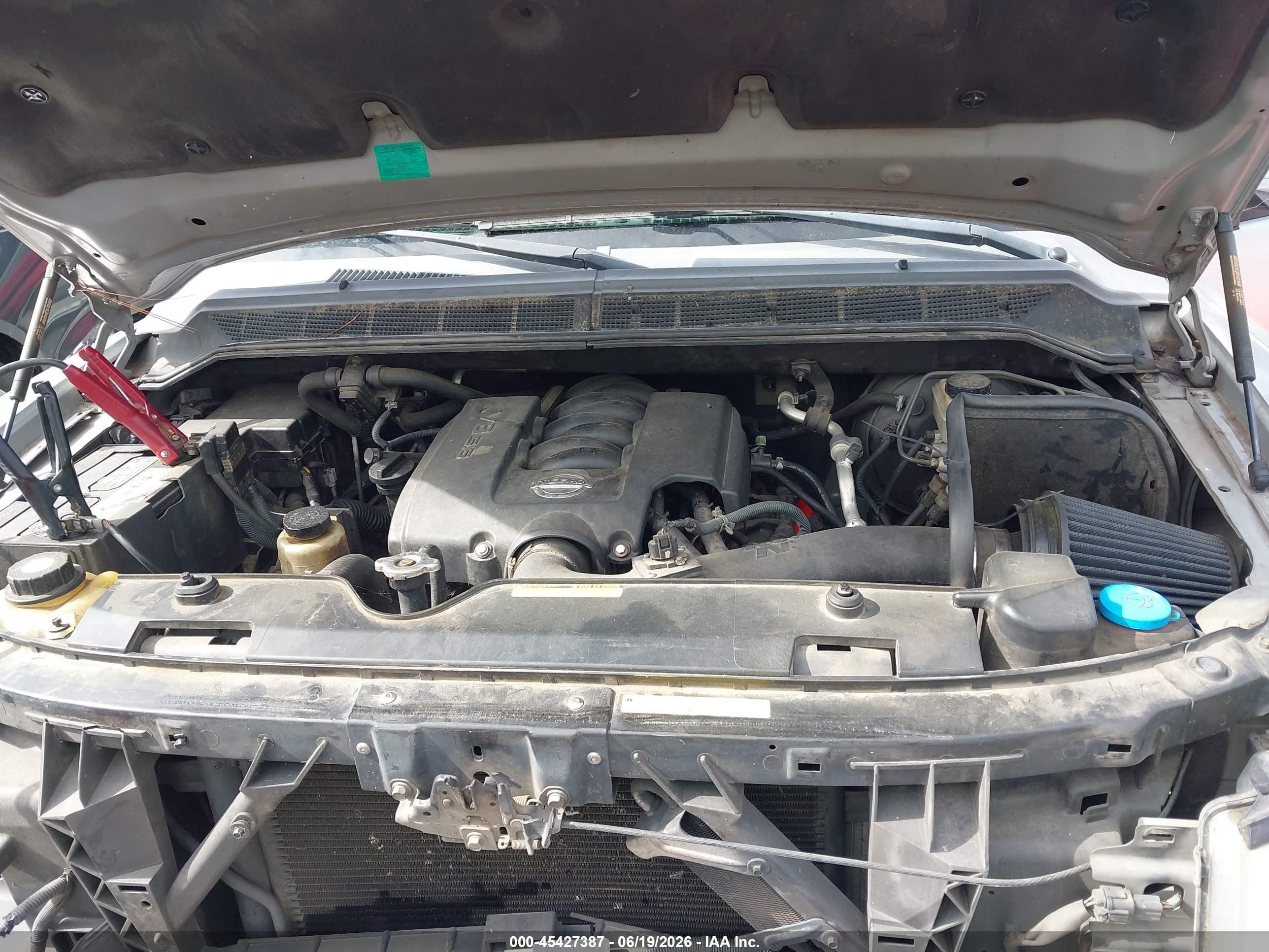 2006 Nissan Armada Se Silver vin: 5N1AA08A76N733233