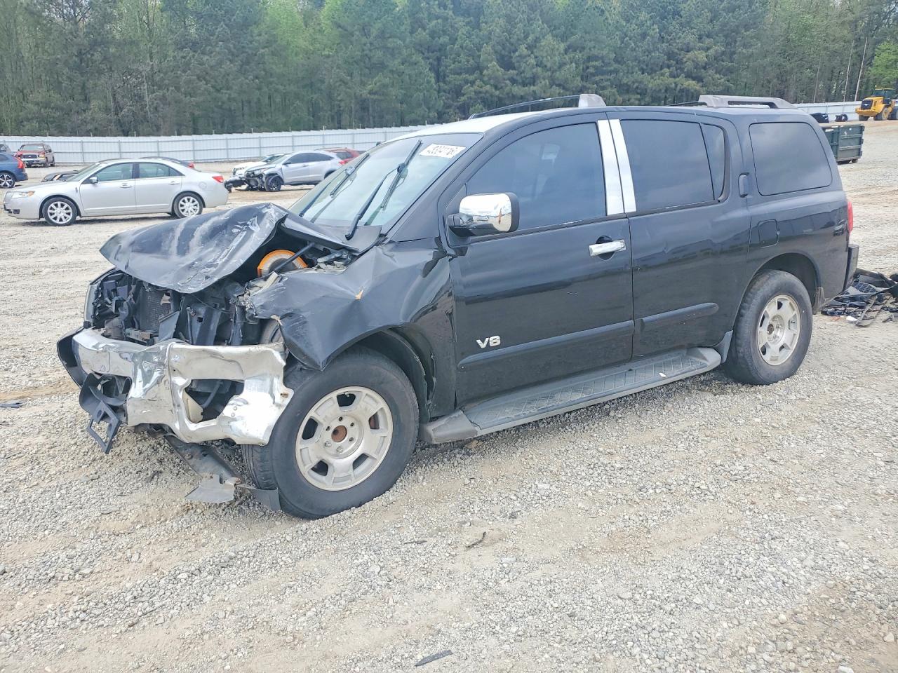 2006 Nissan Armada Se Black vin: 5N1AA08A76N738626