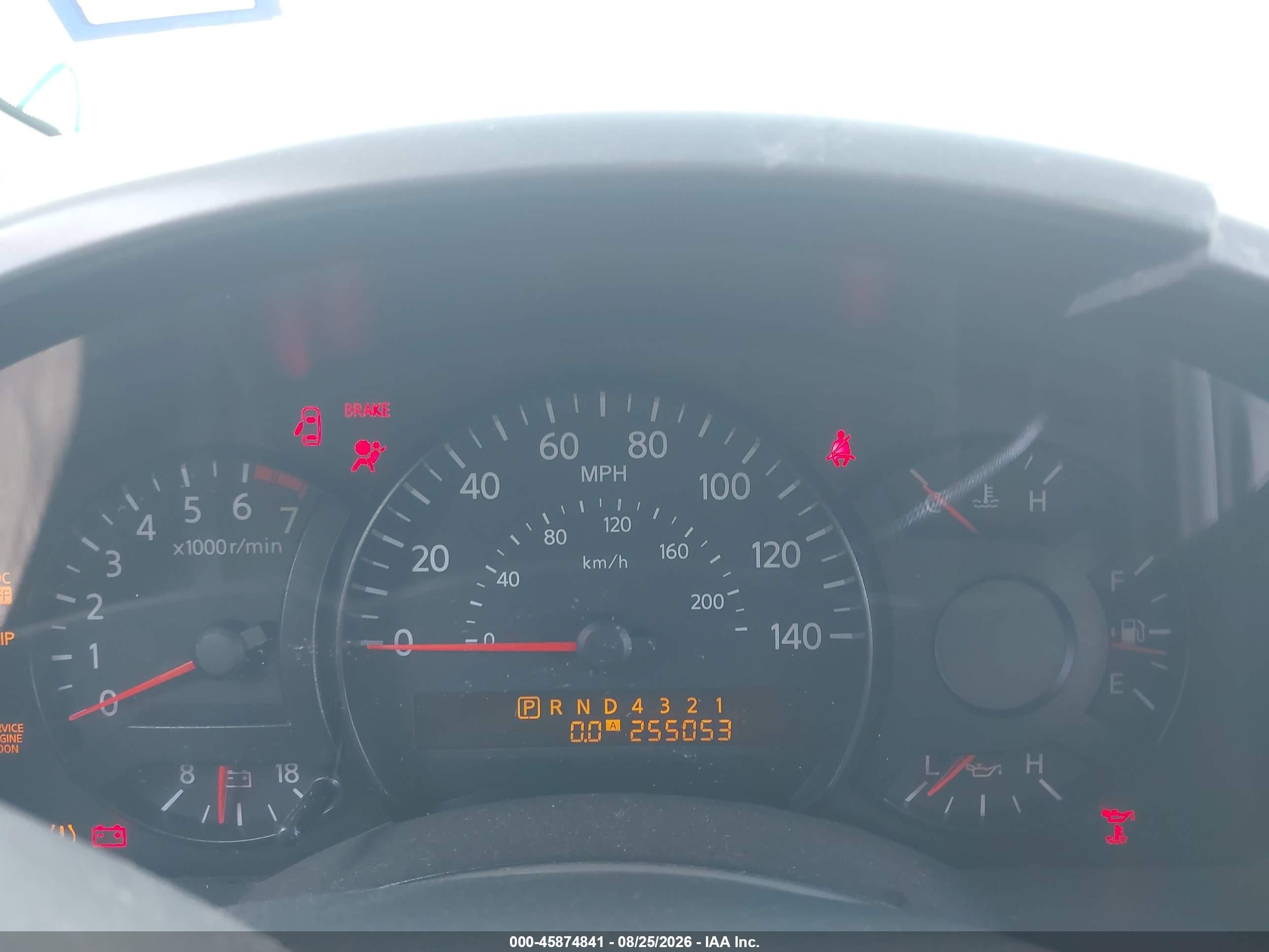 2006 Nissan Armada Se Красный vin: 5N1AA08A86N706932