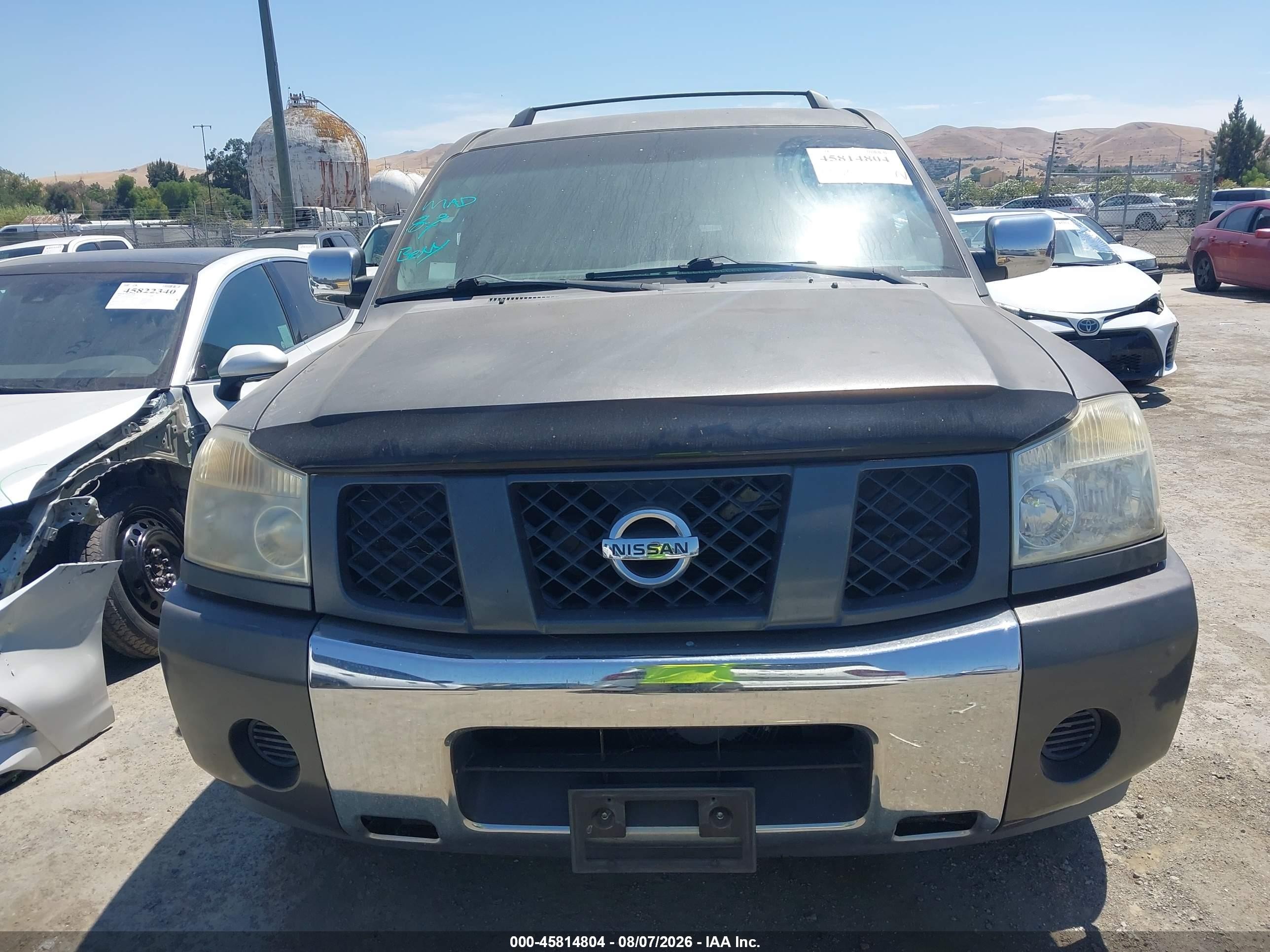2006 Nissan Armada Se Gray vin: 5N1AA08A96N701416