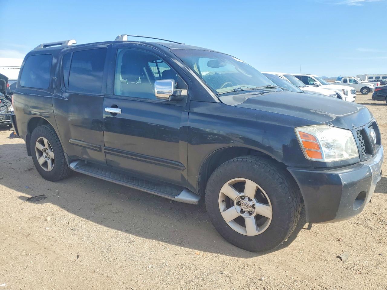 2004 Nissan Armada Se Black vin: 5N1AA08AX4N709327