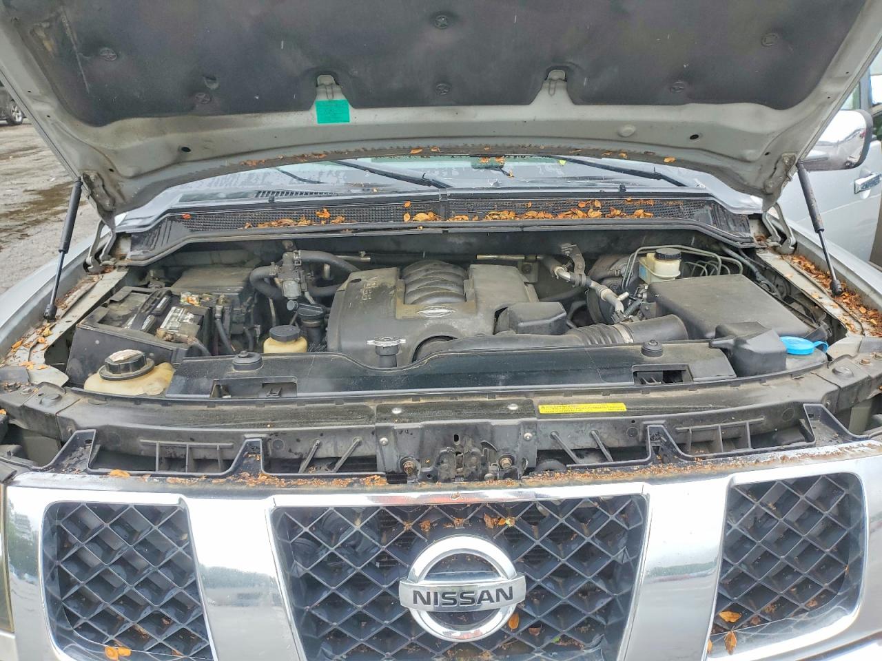 2004 Nissan Armada Se Gray vin: 5N1AA08AX4N726127