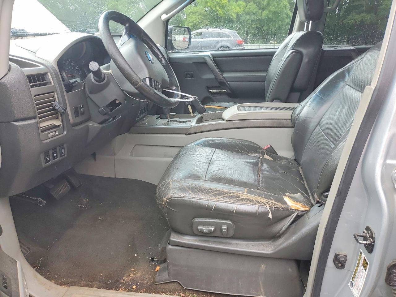 2004 Nissan Armada Se Gray vin: 5N1AA08AX4N726127