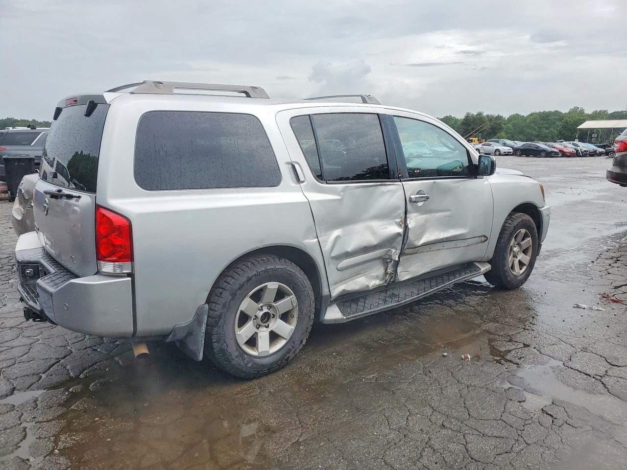 2004 Nissan Armada Se Gray vin: 5N1AA08AX4N726127