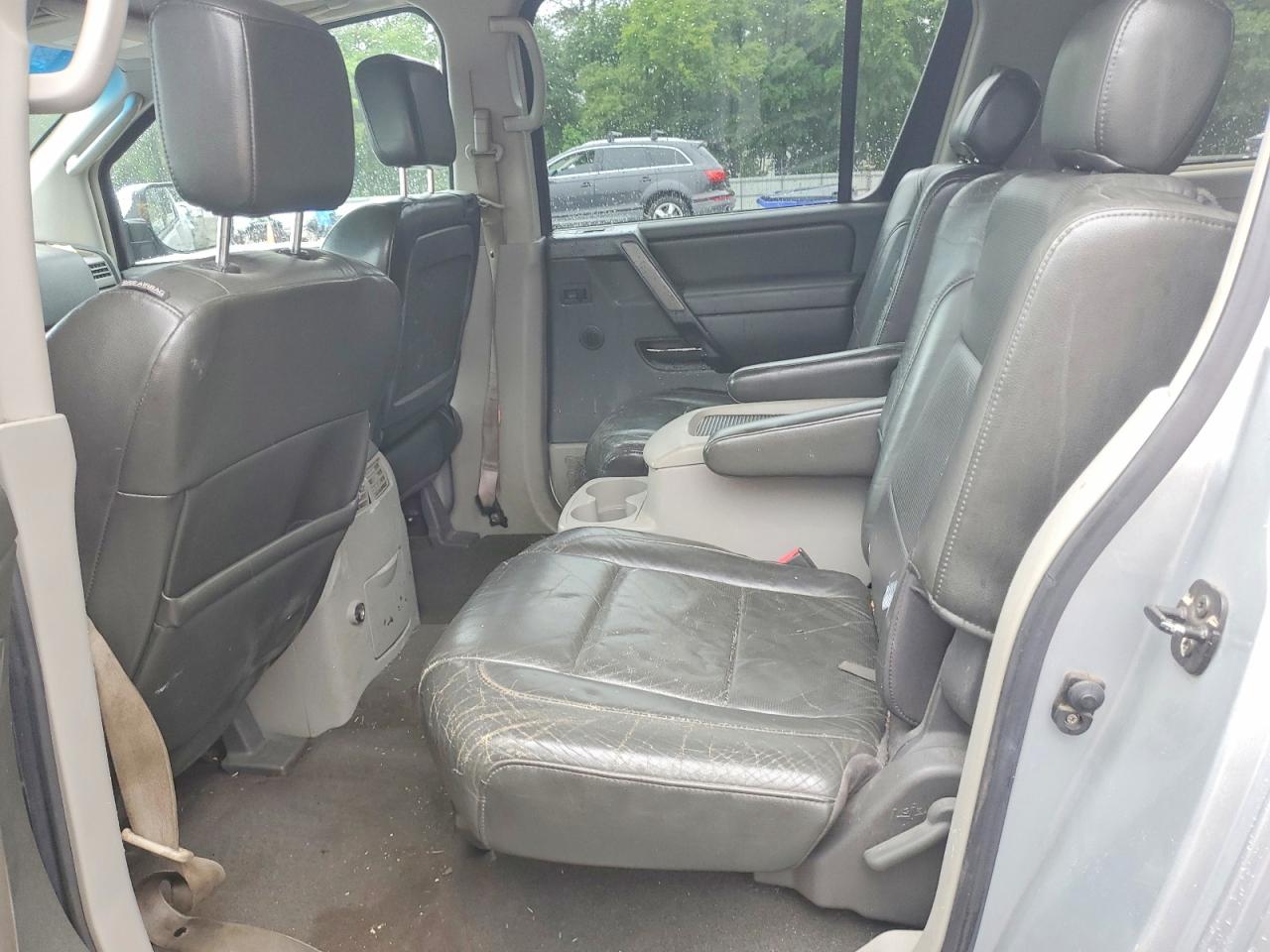 2004 Nissan Armada Se Gray vin: 5N1AA08AX4N726127