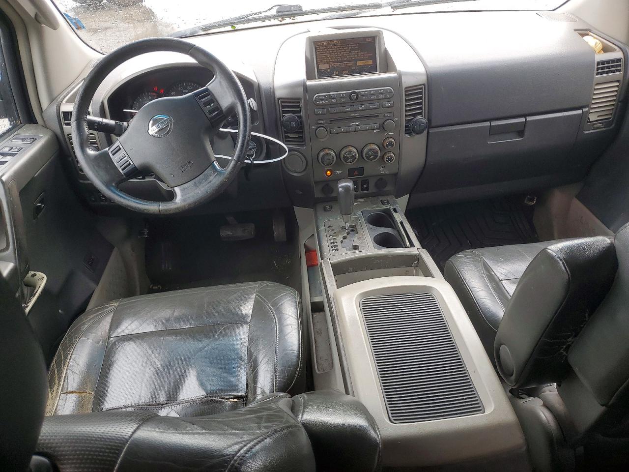 2004 Nissan Armada Se Gray vin: 5N1AA08AX4N726127