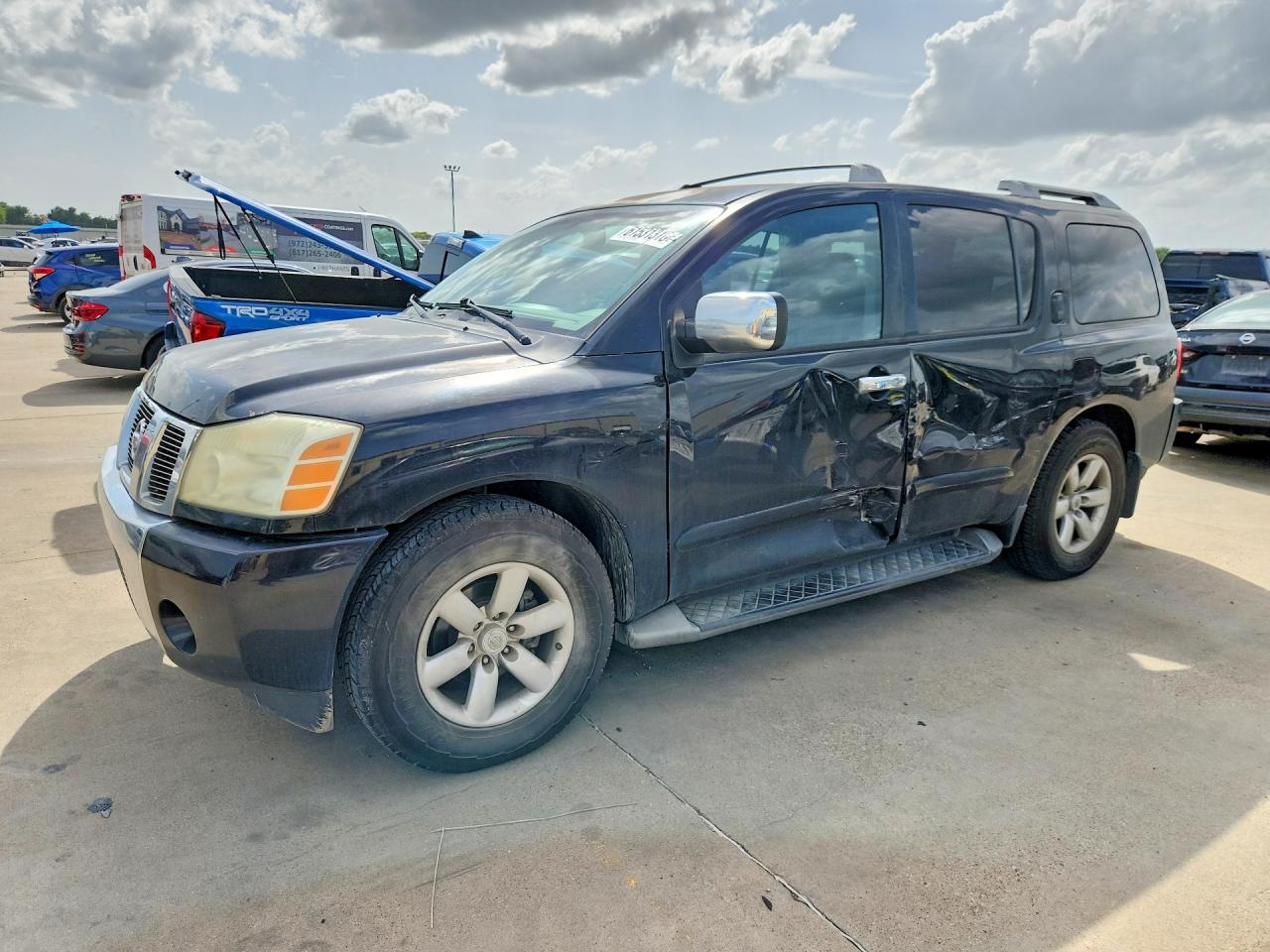 2004 Nissan Armada Se Black vin: 5N1AA08AX4N727004