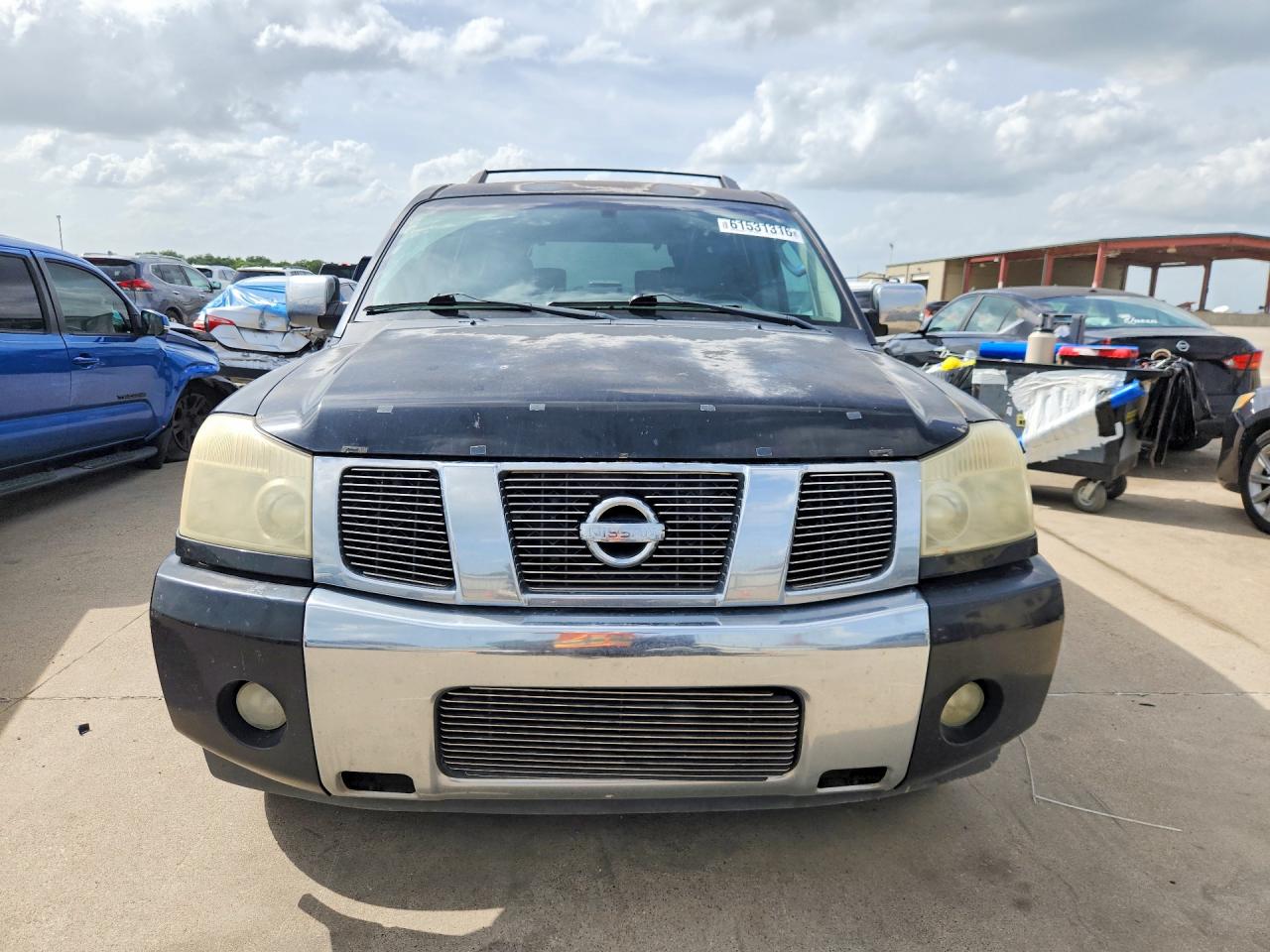 2004 Nissan Armada Se Black vin: 5N1AA08AX4N727004