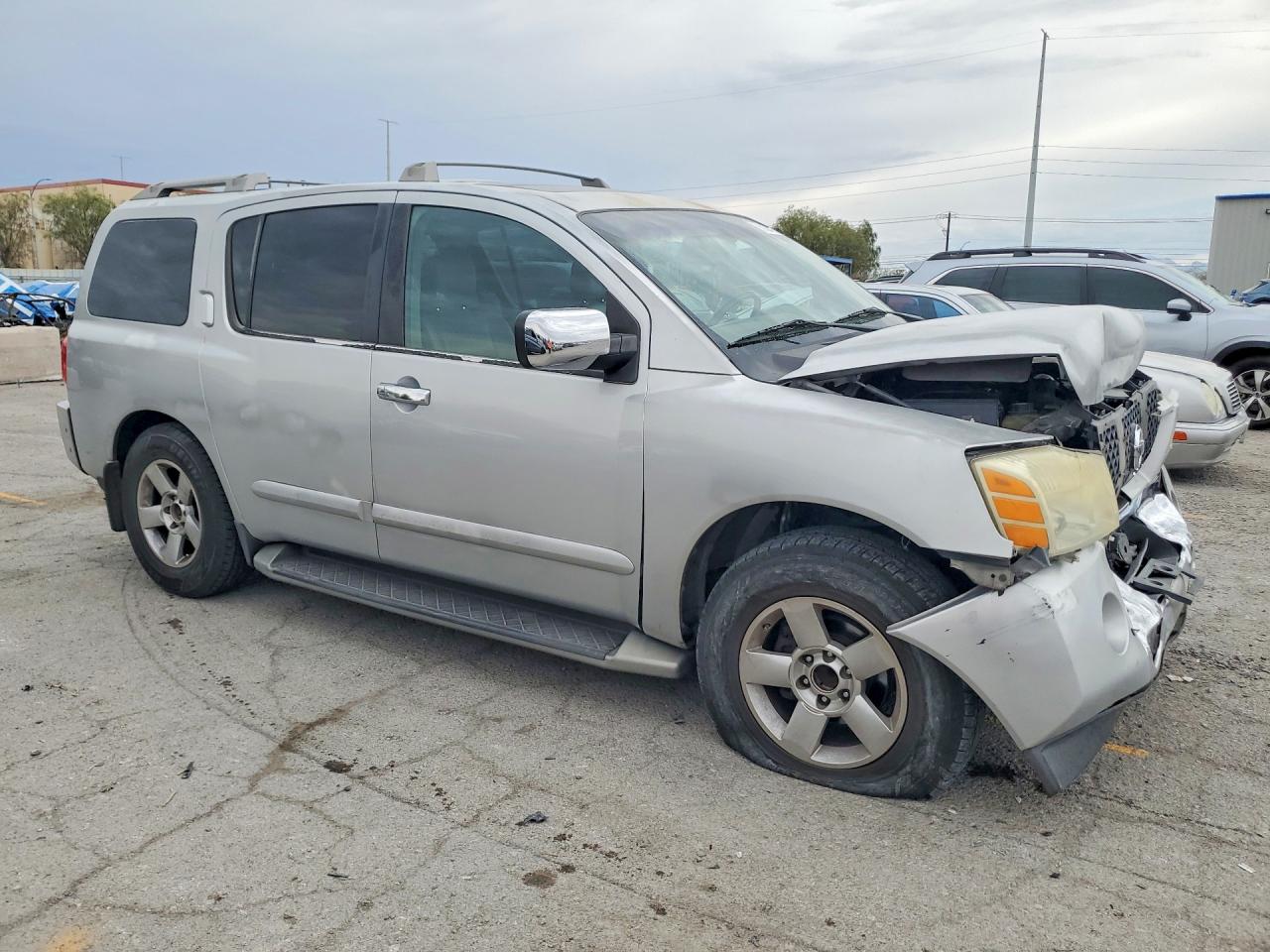 2004 Nissan Armada Se/le Silver vin: 5N1AA08AX4N742439