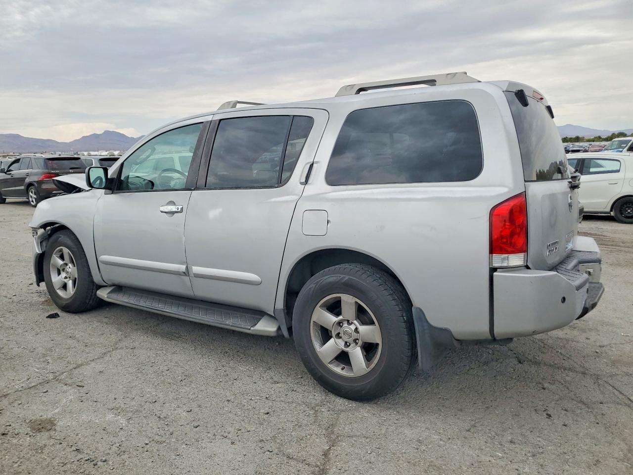 2004 Nissan Armada Se/le Silver vin: 5N1AA08AX4N742439