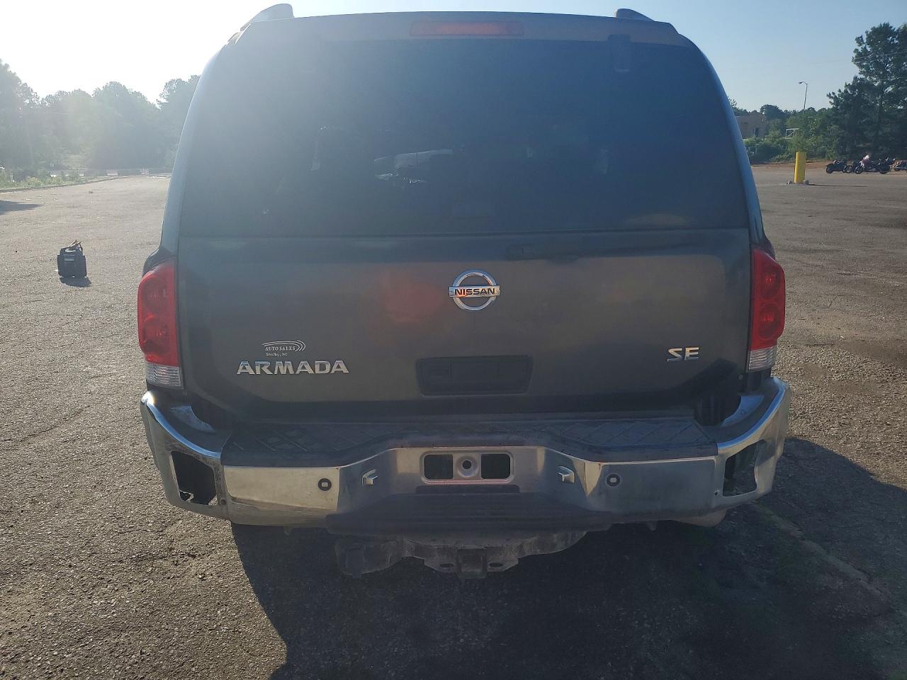 2006 Nissan Armada Se Charcoal vin: 5N1AA08AX6N709301