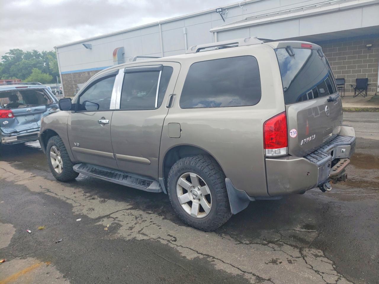 2006 Nissan Armada Se Beige vin: 5N1AA08AX6N732867
