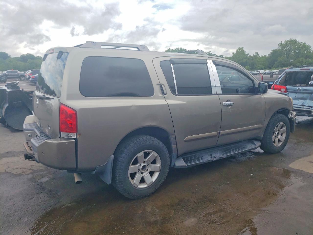 2006 Nissan Armada Se Beige vin: 5N1AA08AX6N732867