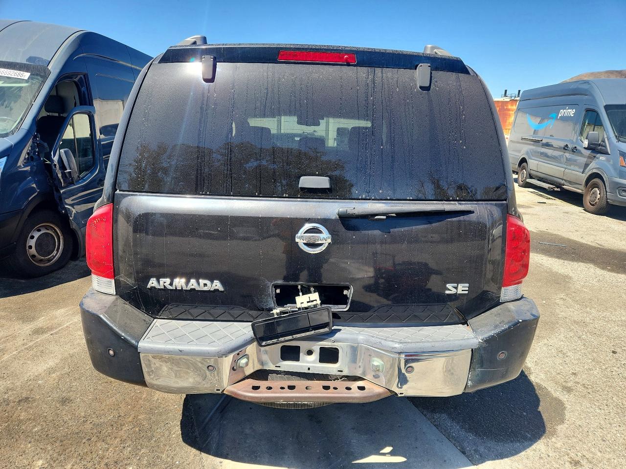 2006 Nissan Armada Se Black vin: 5N1AA08AX6N735509