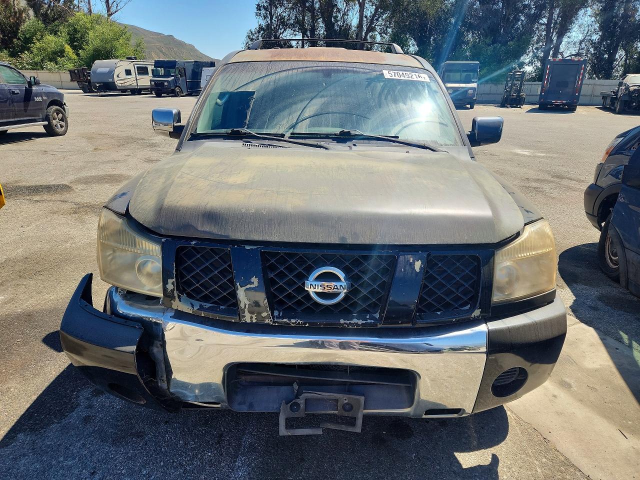 2006 Nissan Armada Se Black vin: 5N1AA08AX6N735509