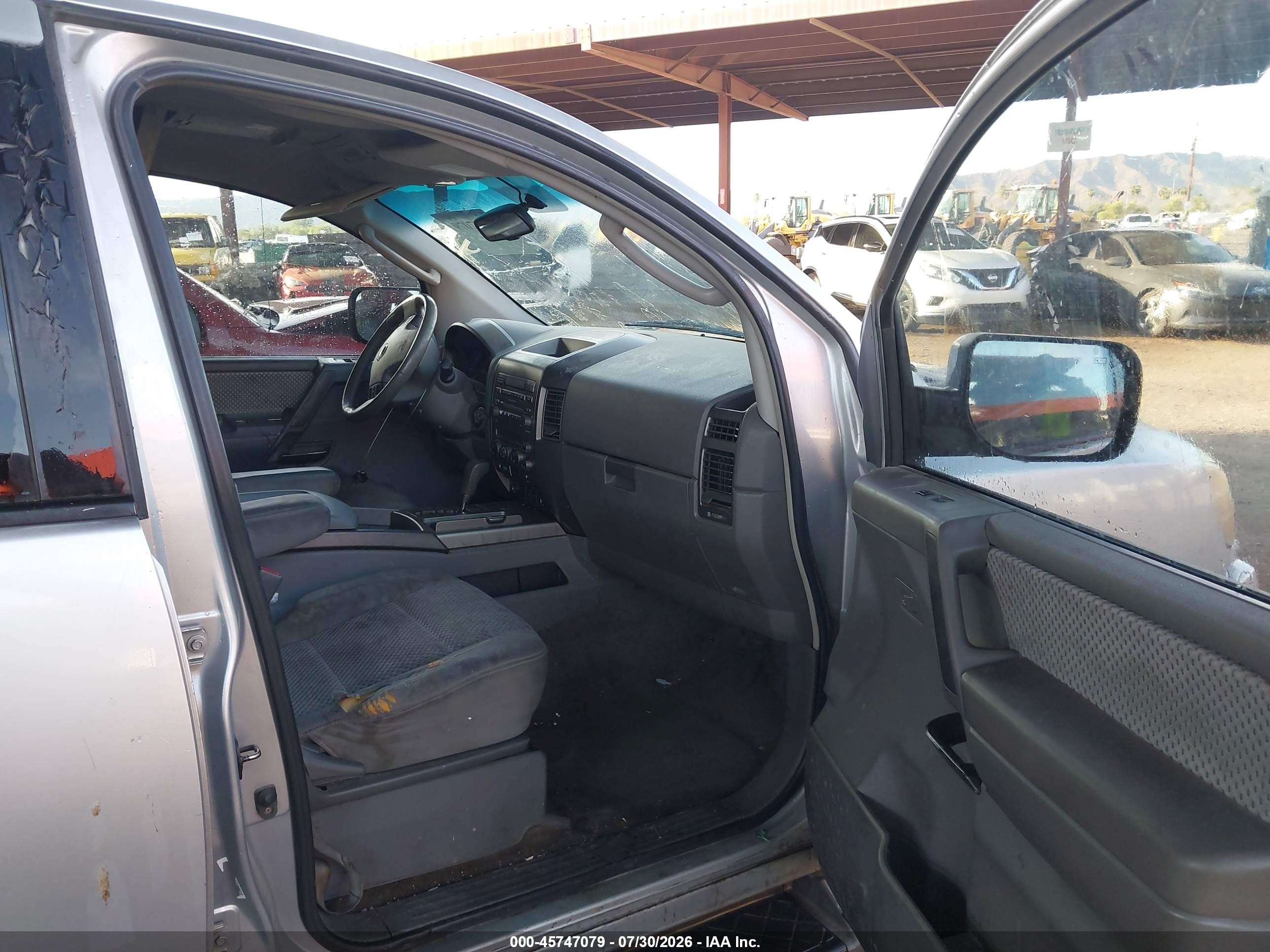 2007 Nissan Armada Se Silver vin: 5N1AA08AX7N719151