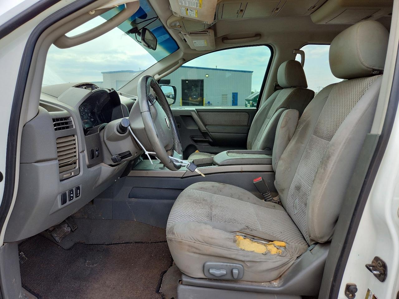 2006 Nissan Armada Se White vin: 5N1AA08B06N730134